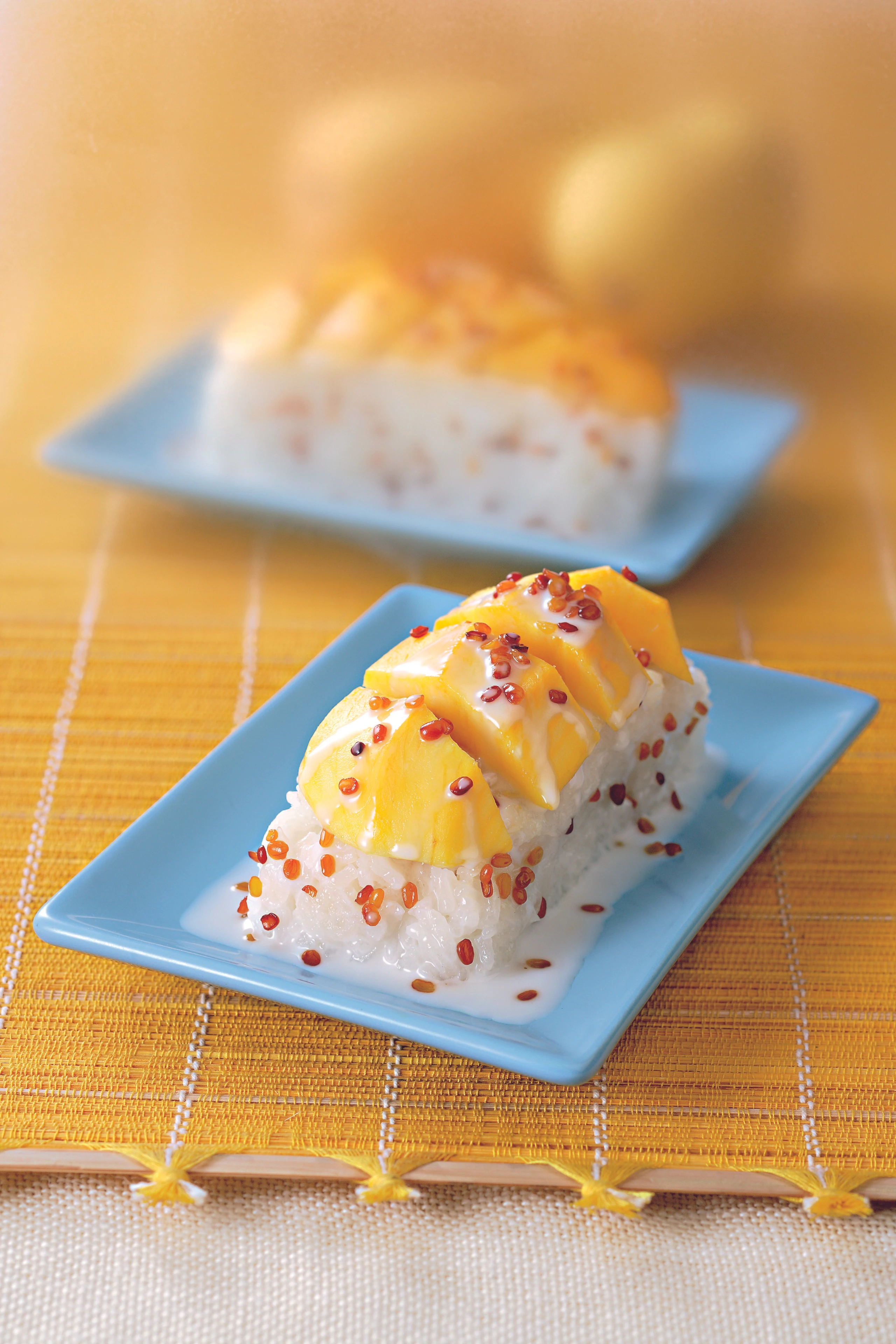 Kao Niau Muang: Sticky Rice mit Mango