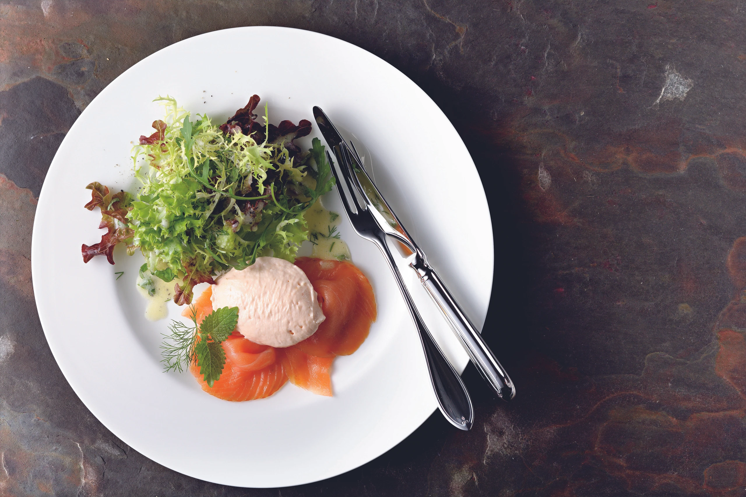 Räucherlachs-Mousse