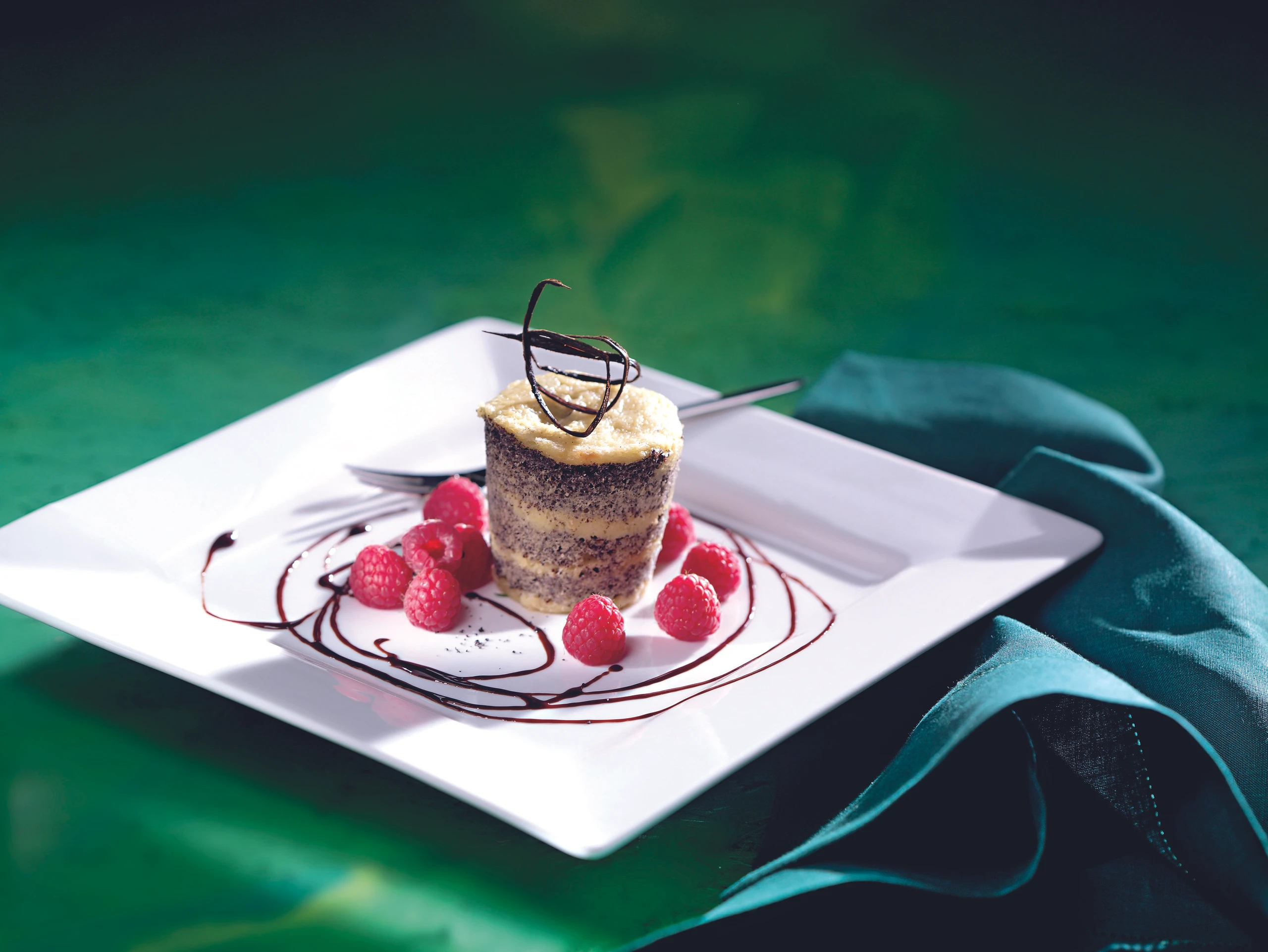 Vanille-Mohn-Auflauf