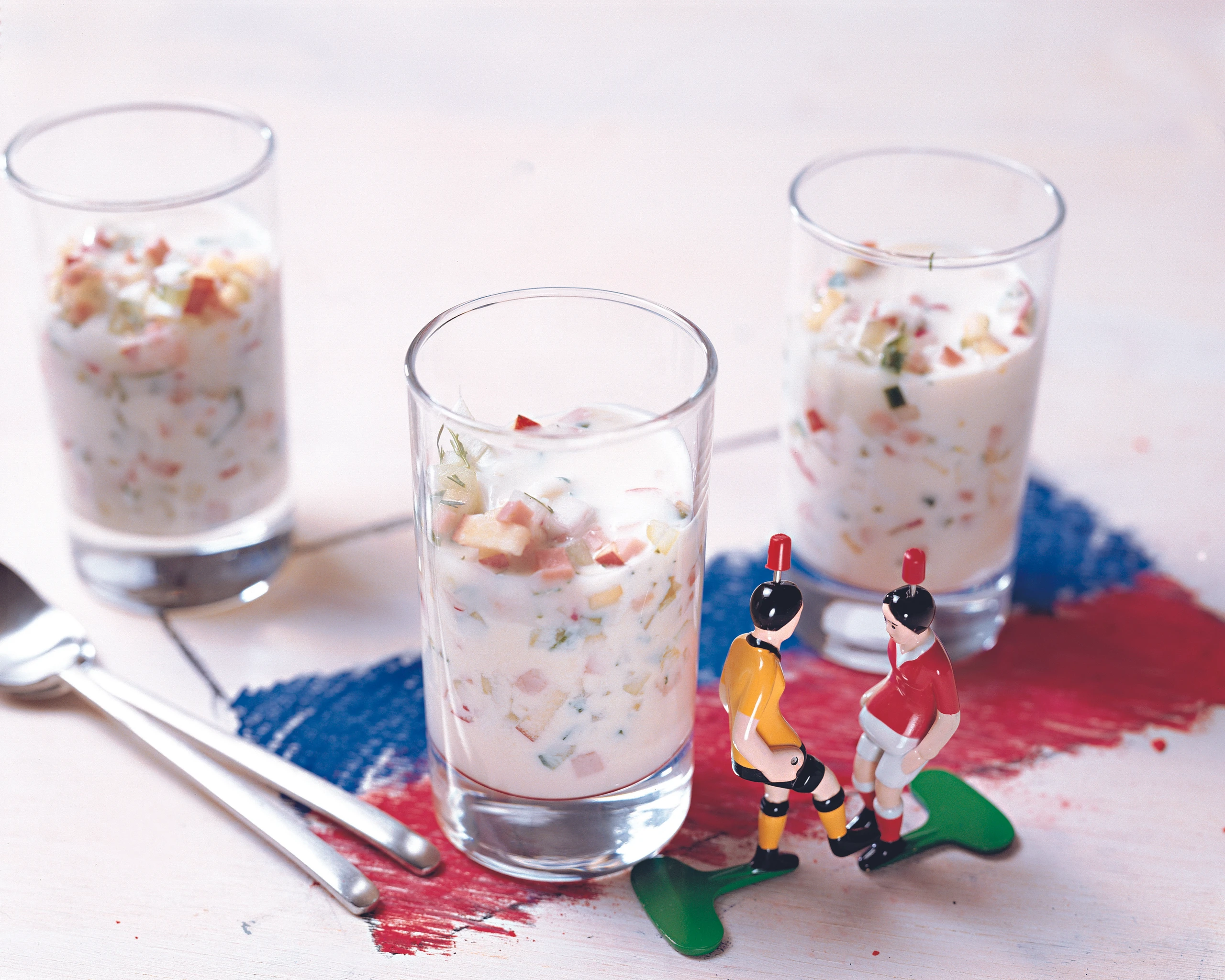 Okroschka: Russische kalte Suppe