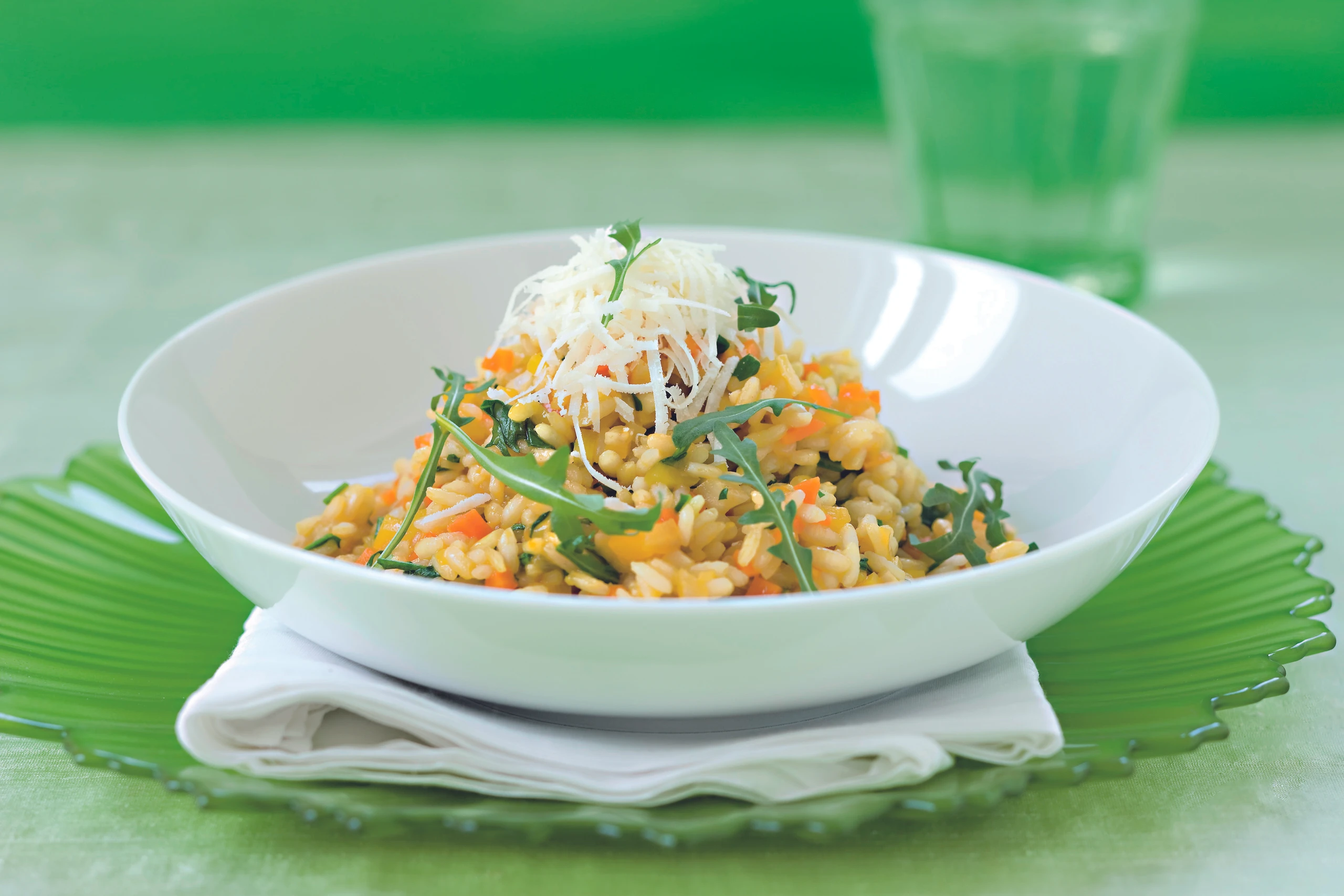 Schnelles Wurzelgemüse-Risotto