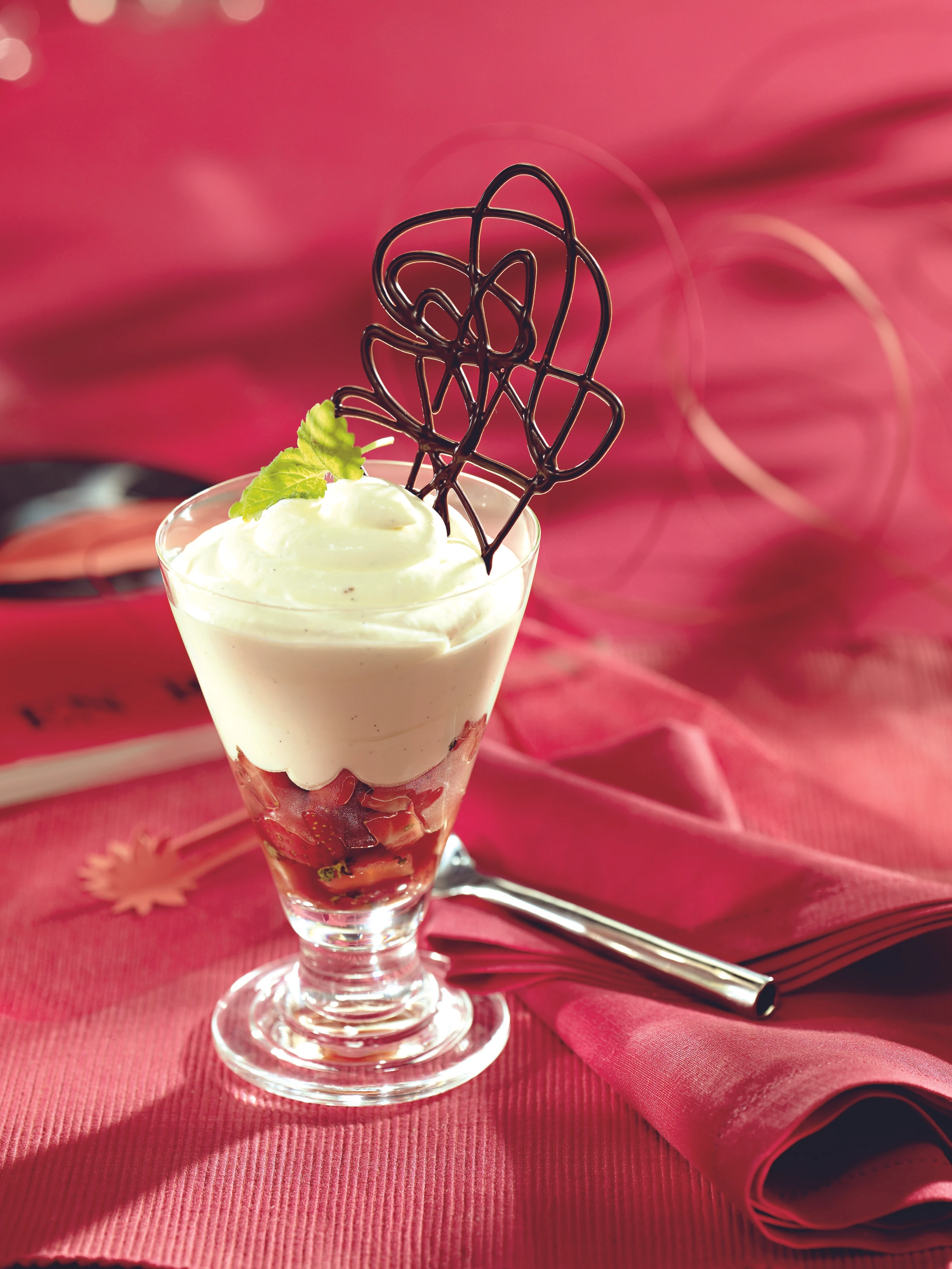 Topfen-Joghurt-Mousse