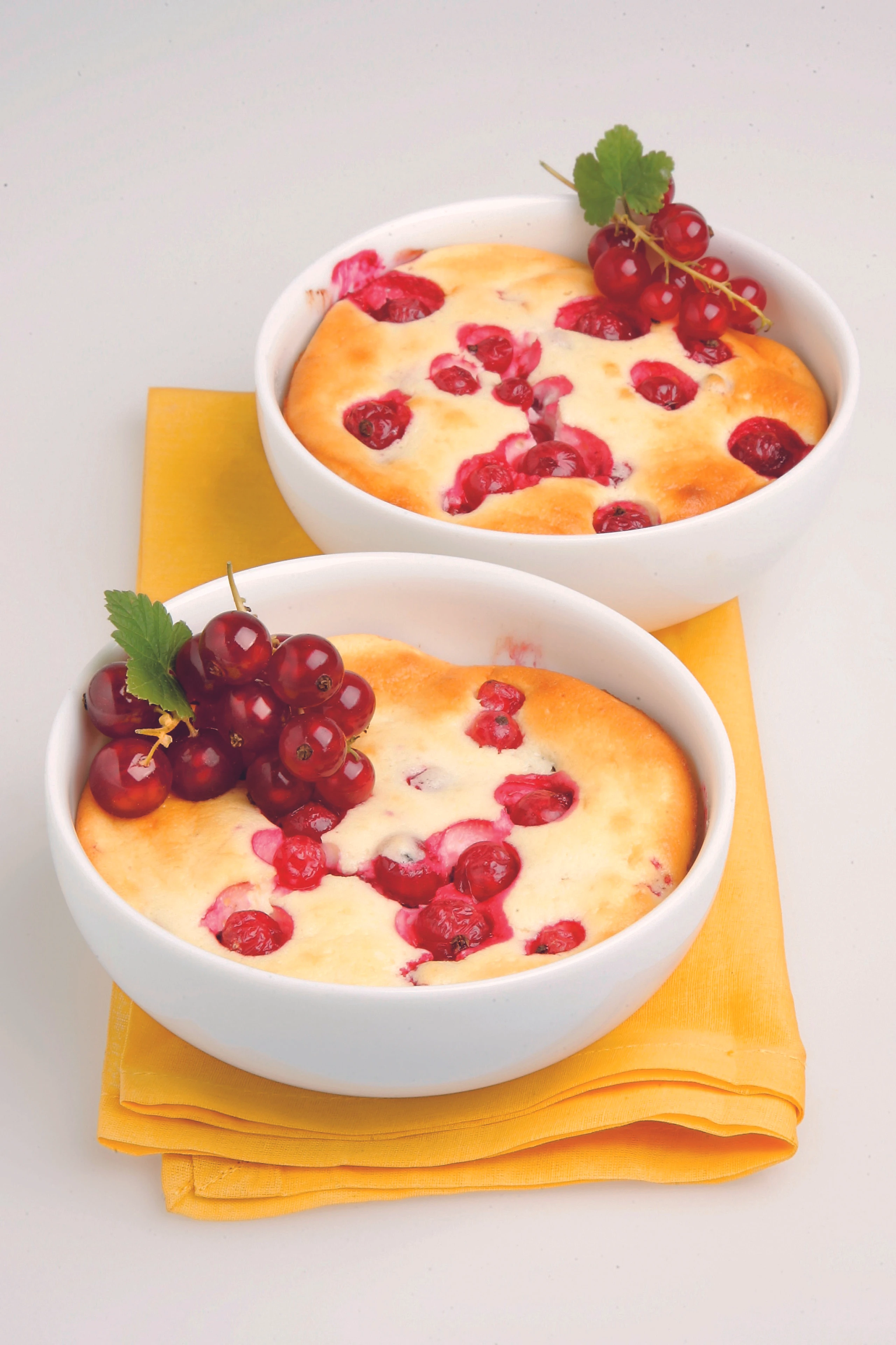 Topfen-Ribisel-Auflauf