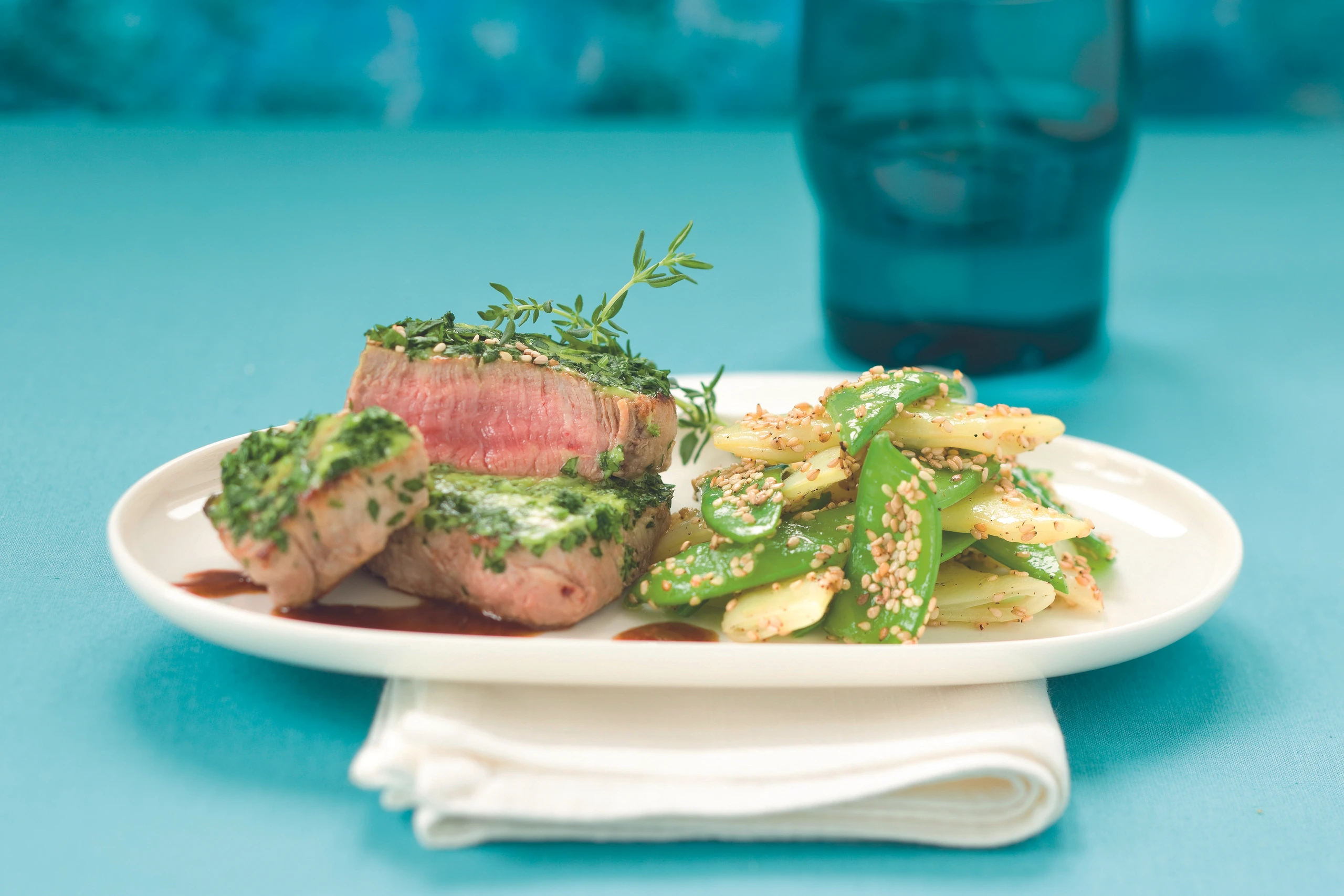 Ministeaks mit Wasabi