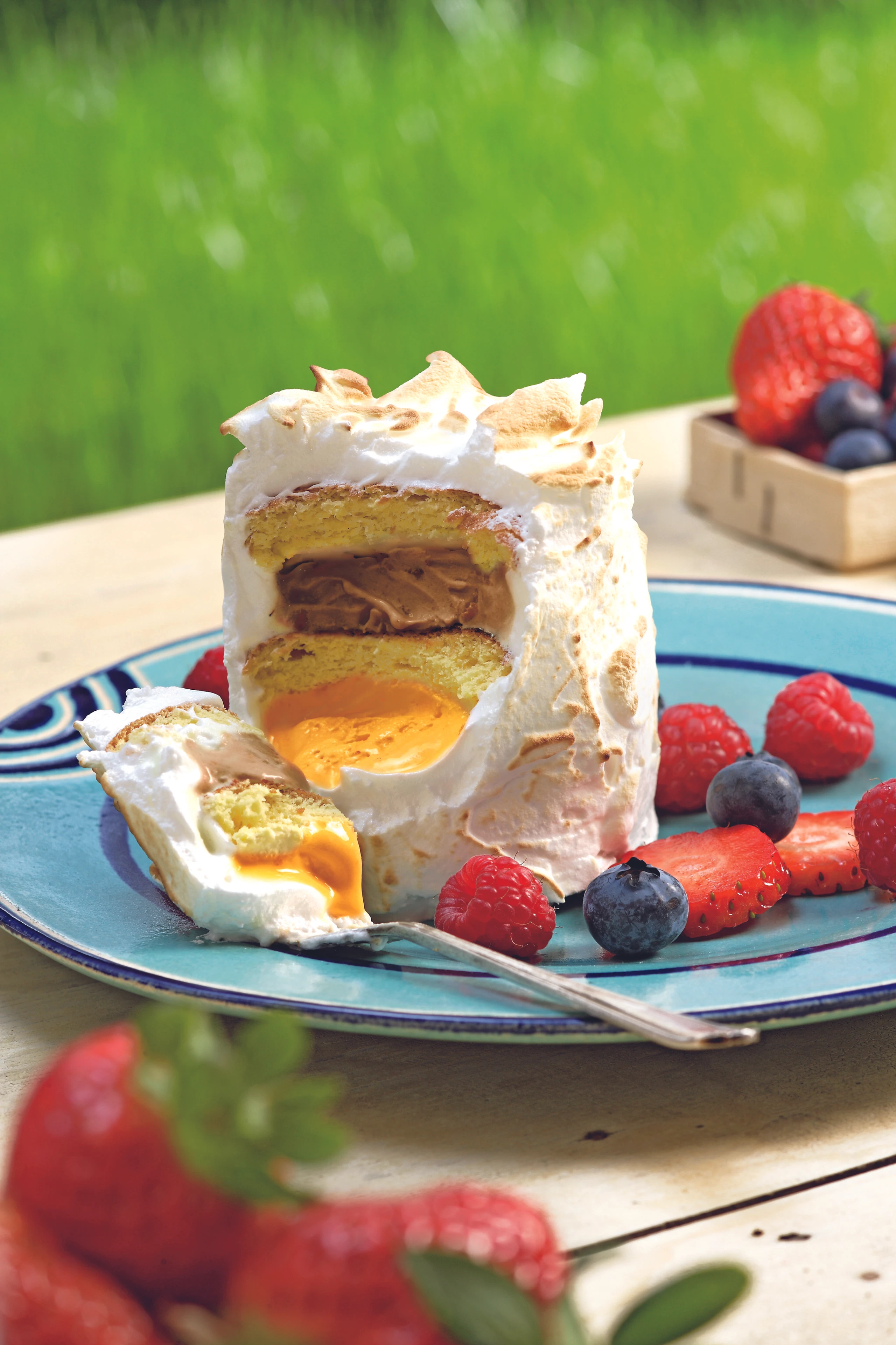 Eistörtchen mit Schneehaube