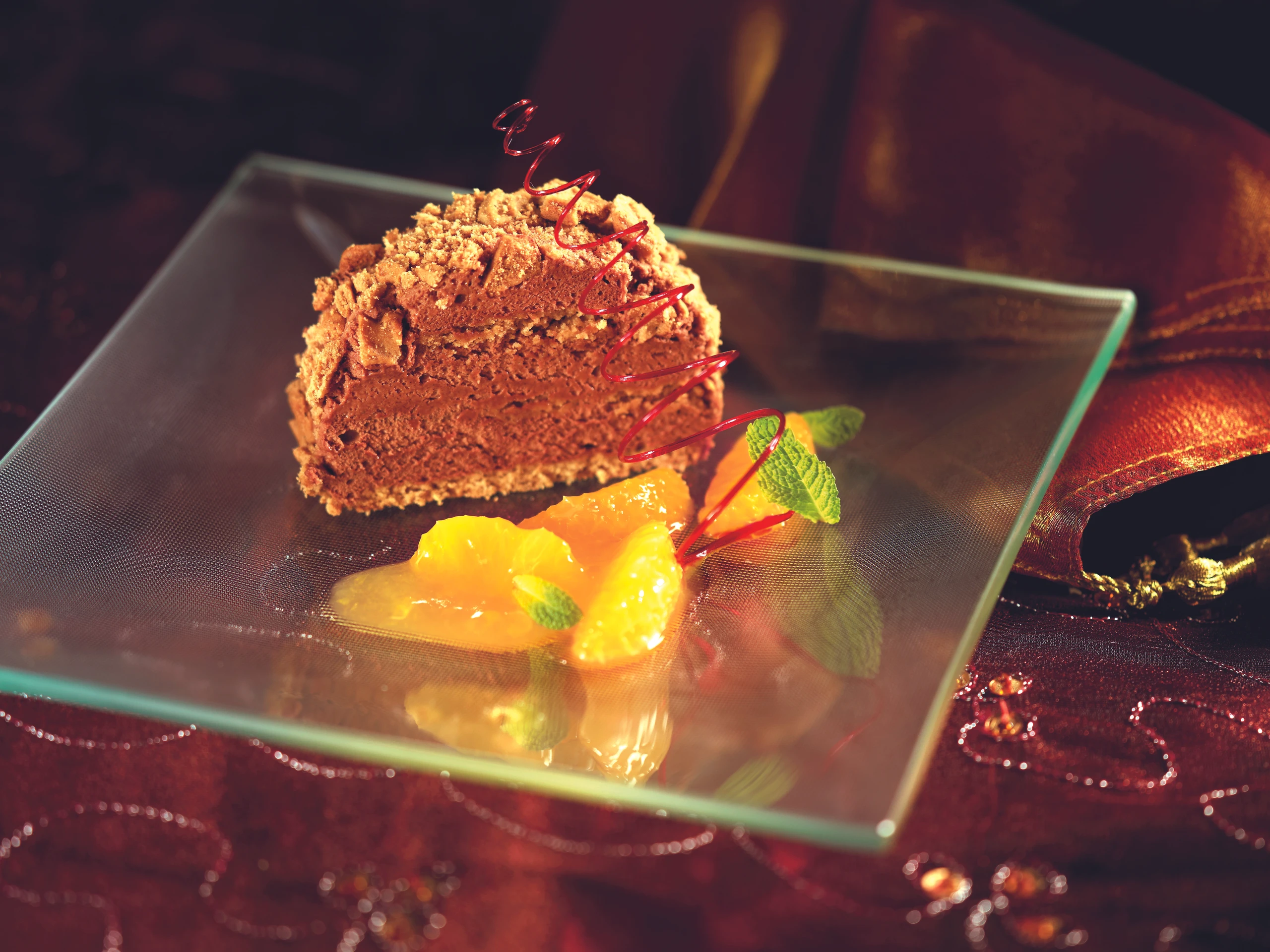 Schokolade-Spekulatius-Terrine