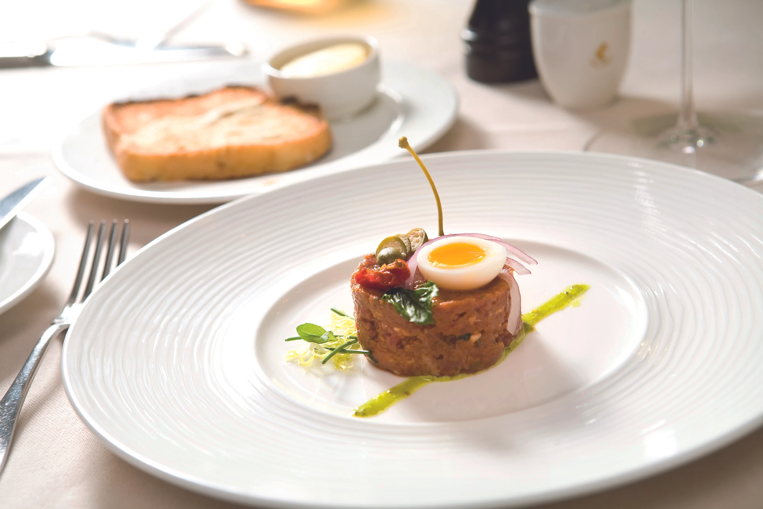 Beef Tatar mit paradeisiger Note