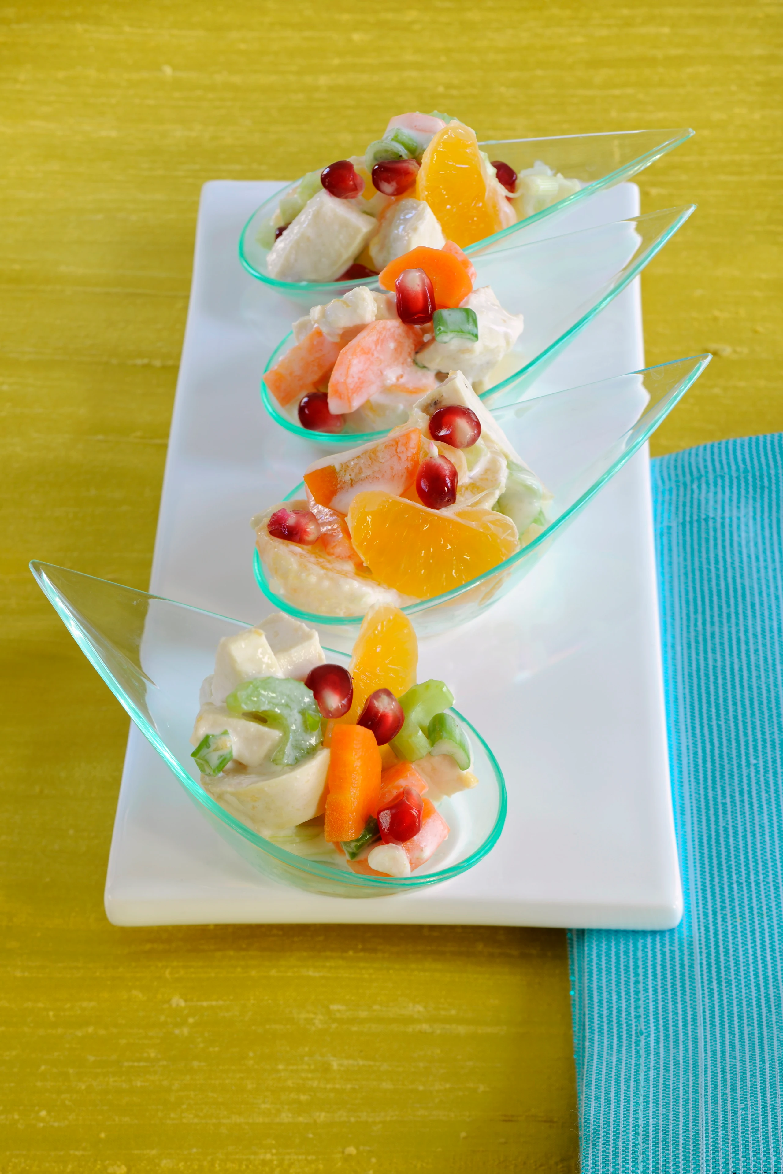 Hühnersalat mit Granatapfel