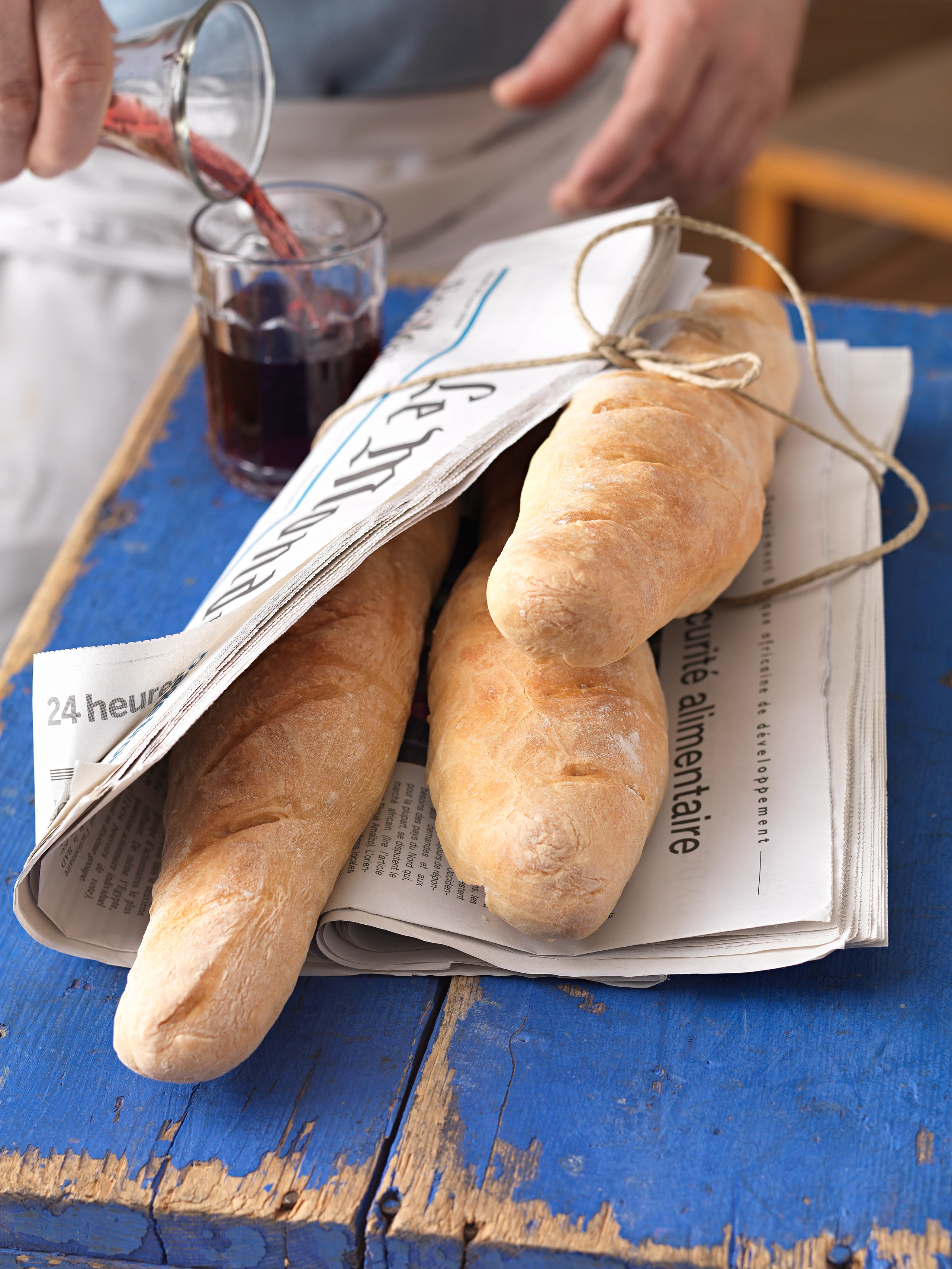 Französische Baguettes