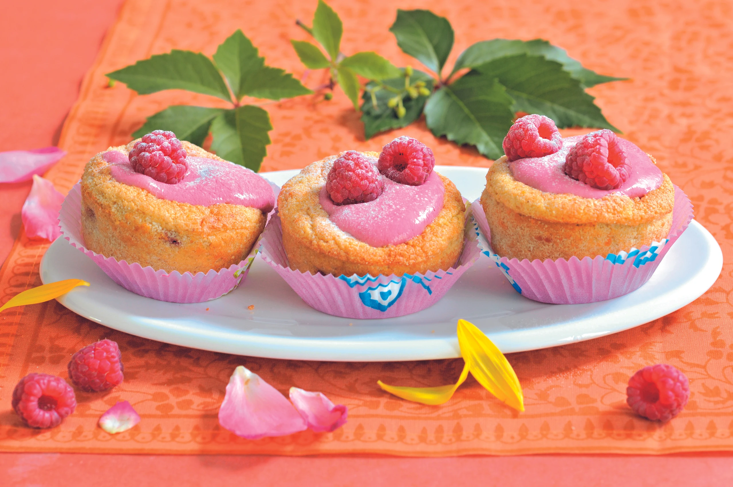 Himbeer-Tofu-Muffins