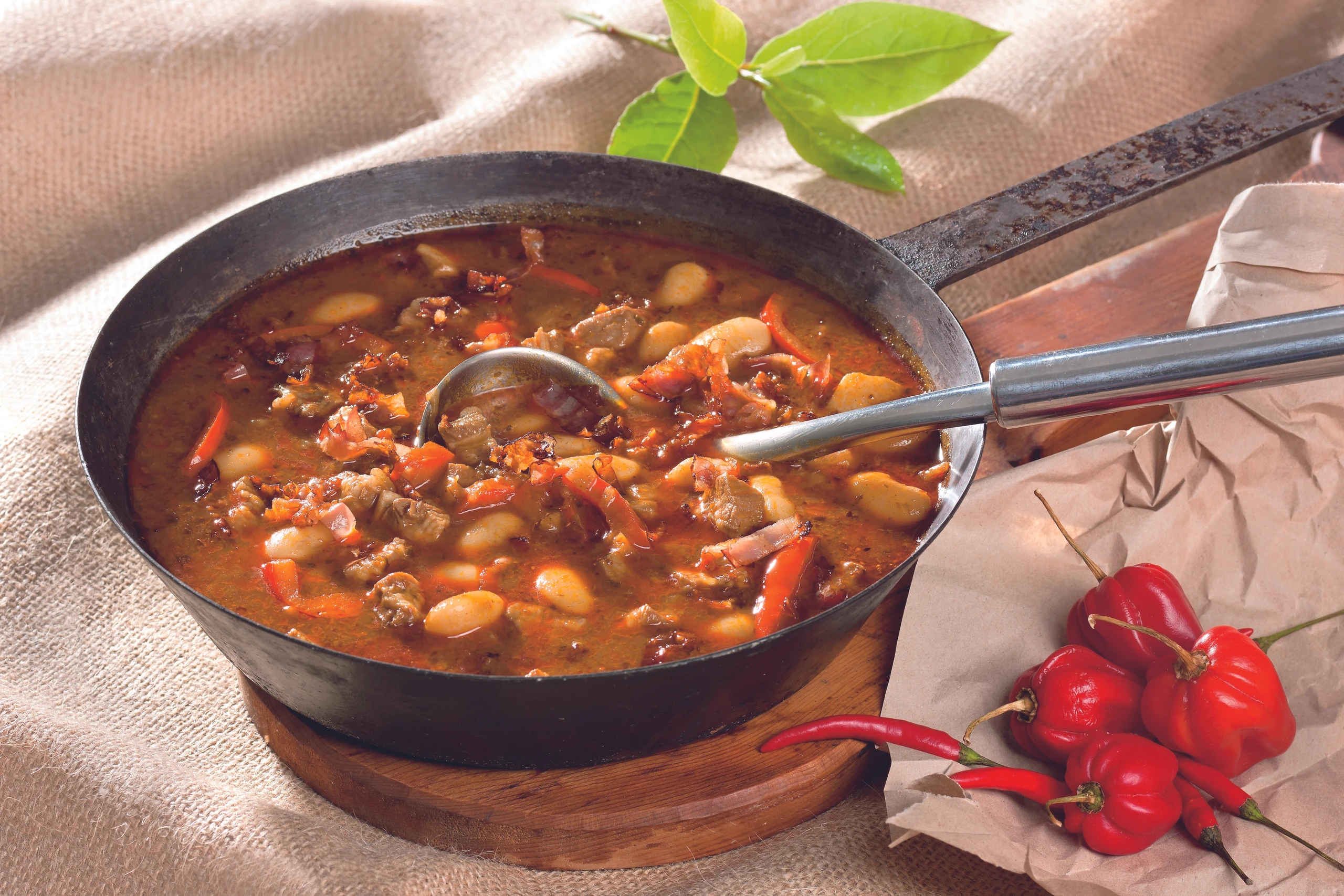 Serbische Bohnensuppe