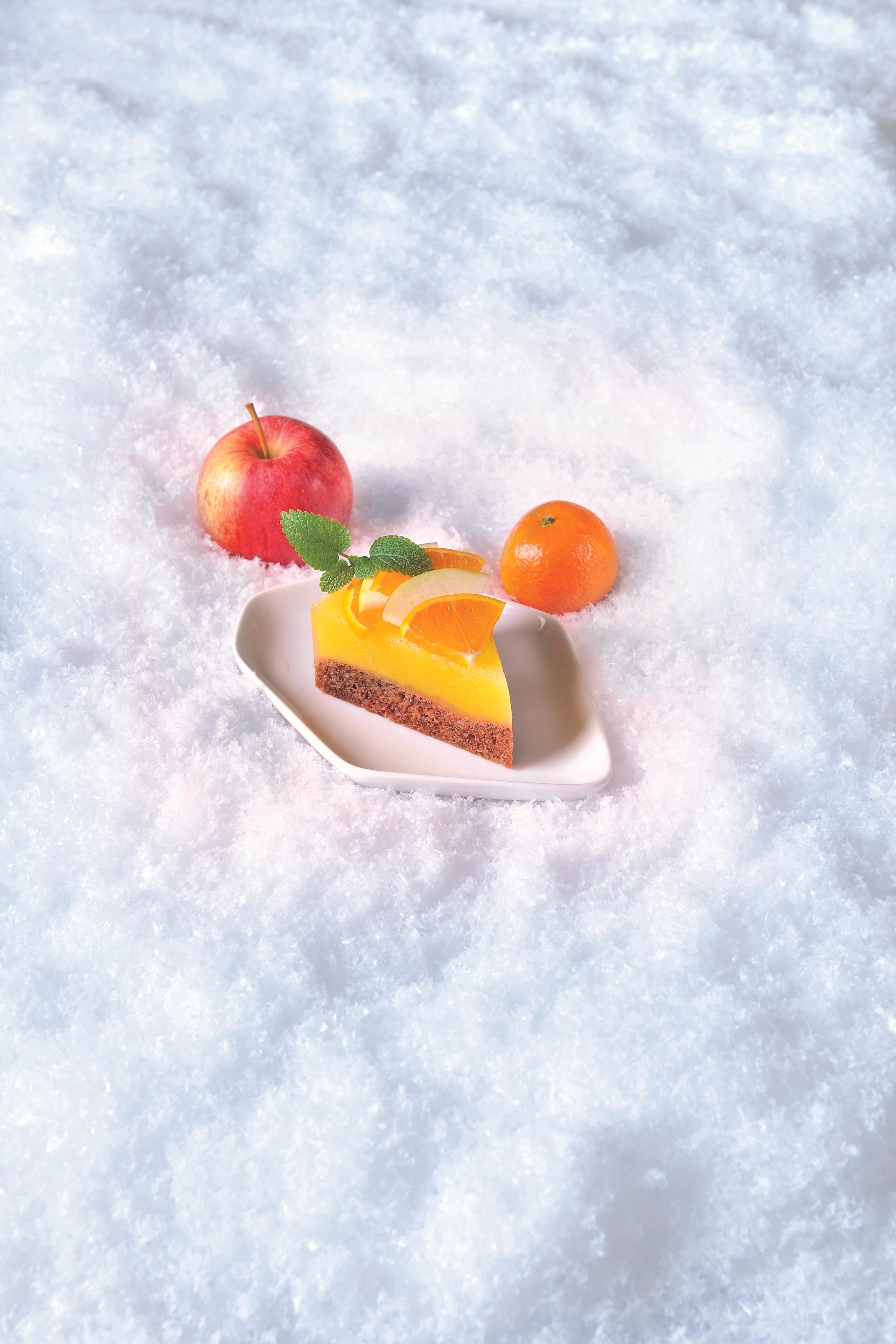 Apfel-Mandarinen-Torte