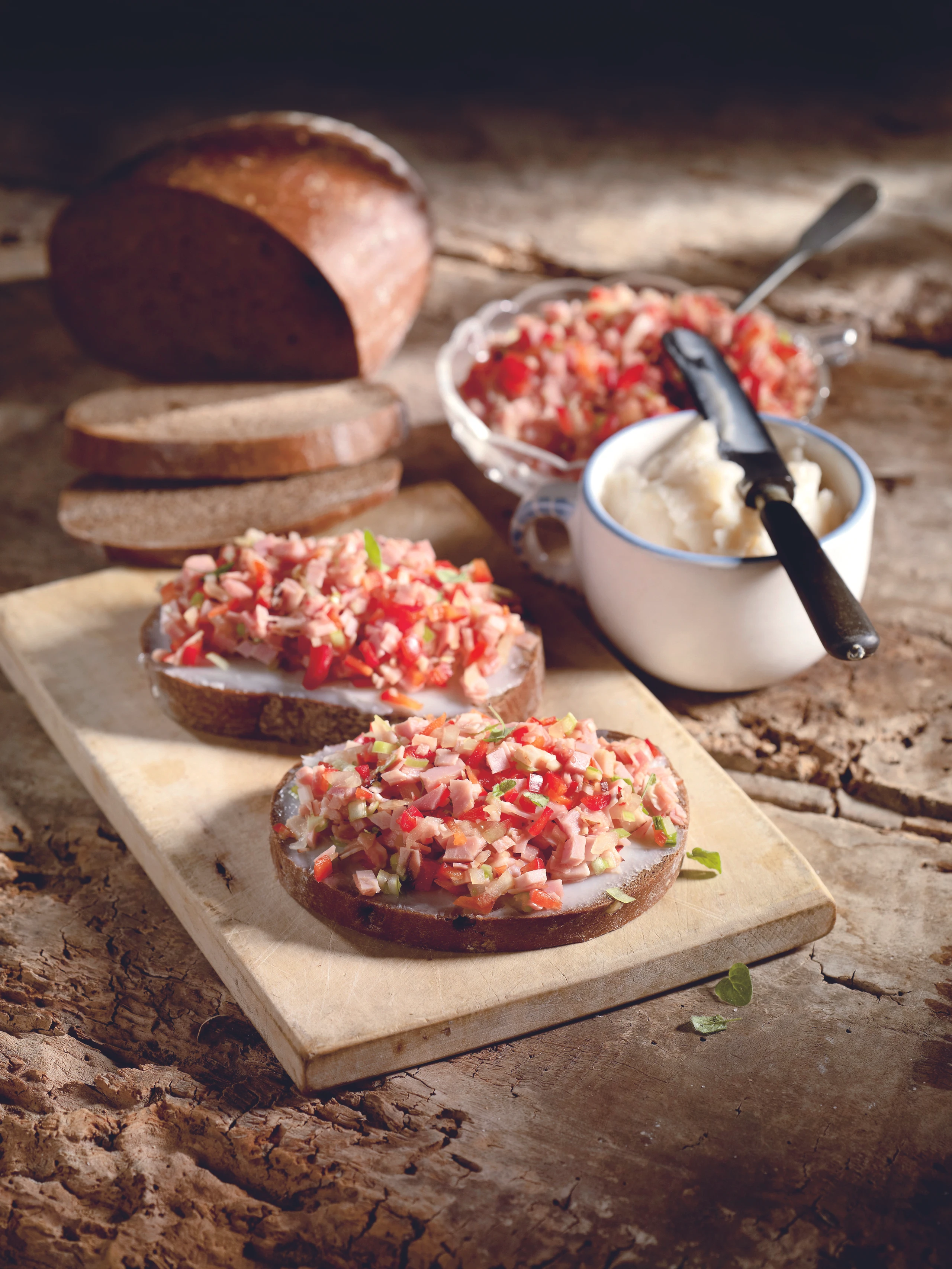 Jägerbrot mit Schmalz