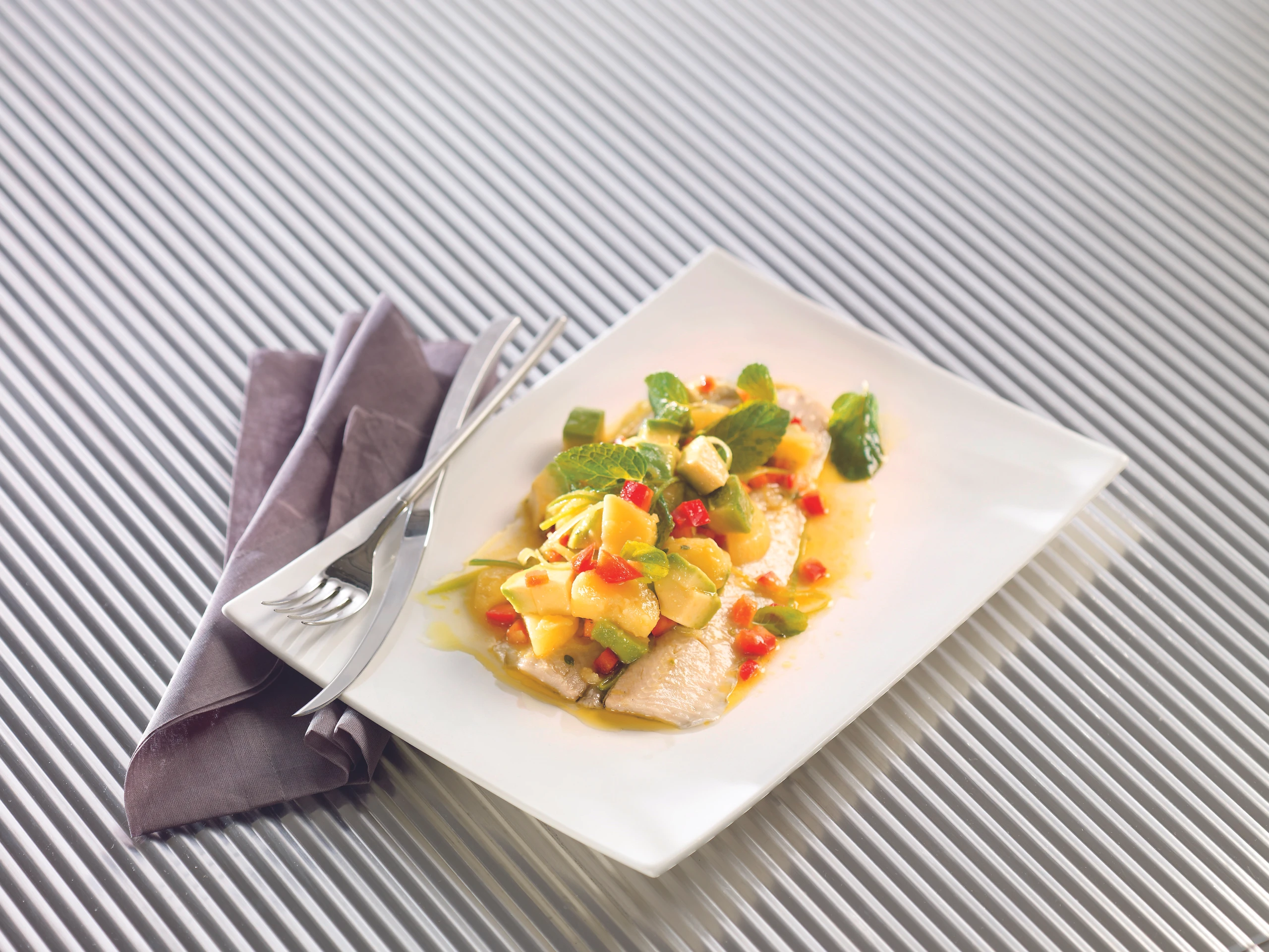 Heringssalat mit Avocado