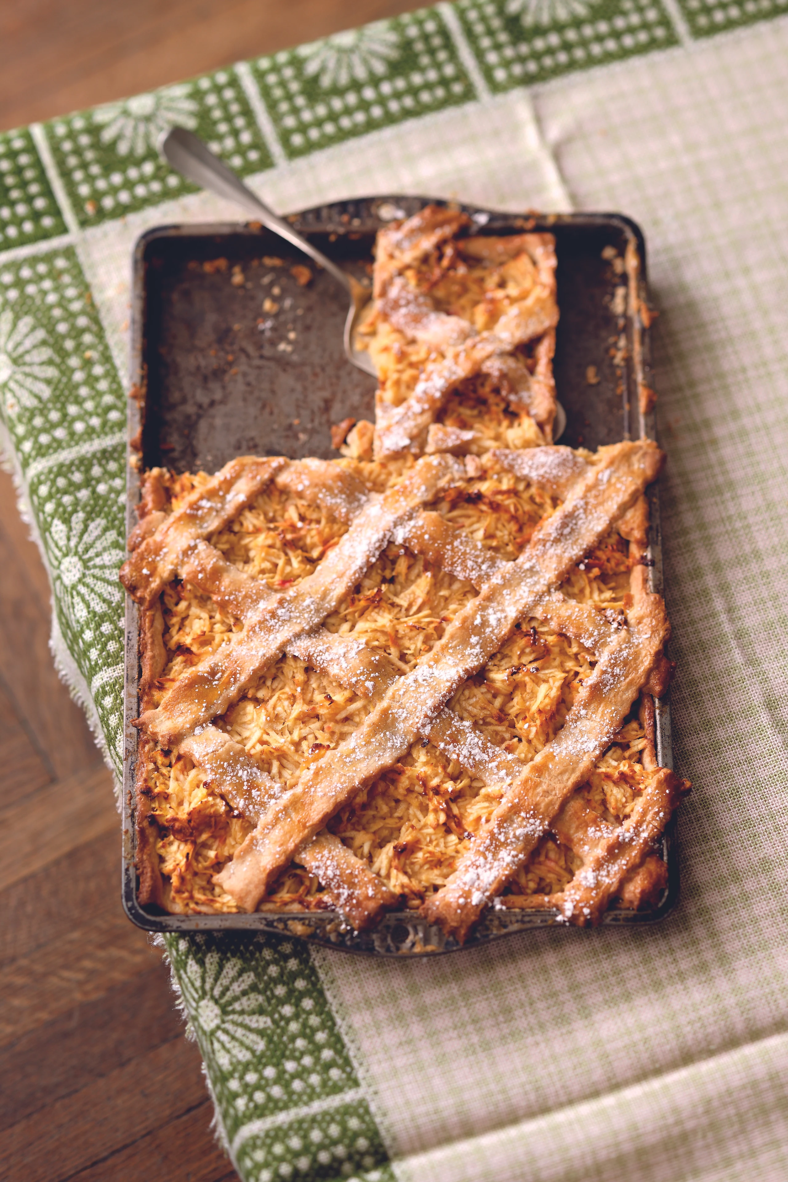 Dinkel-Apfelschlangl