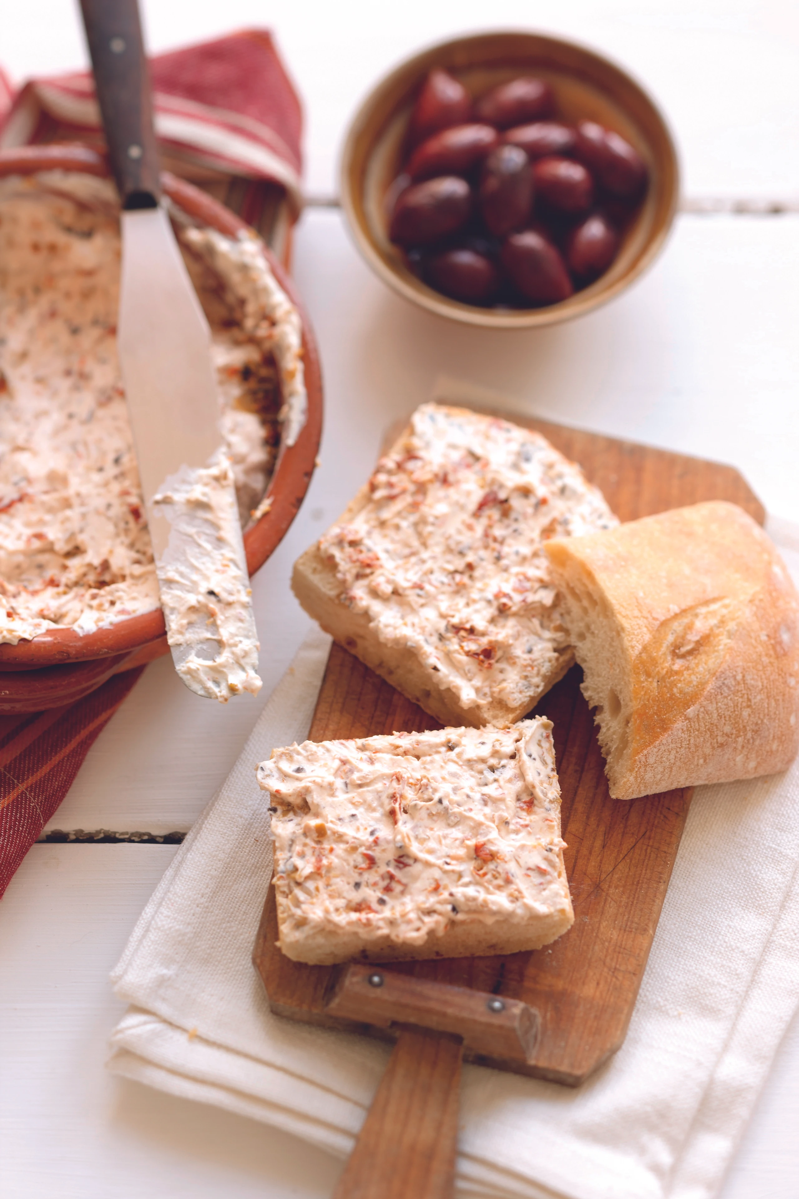 Ricotta mit Paradeisern