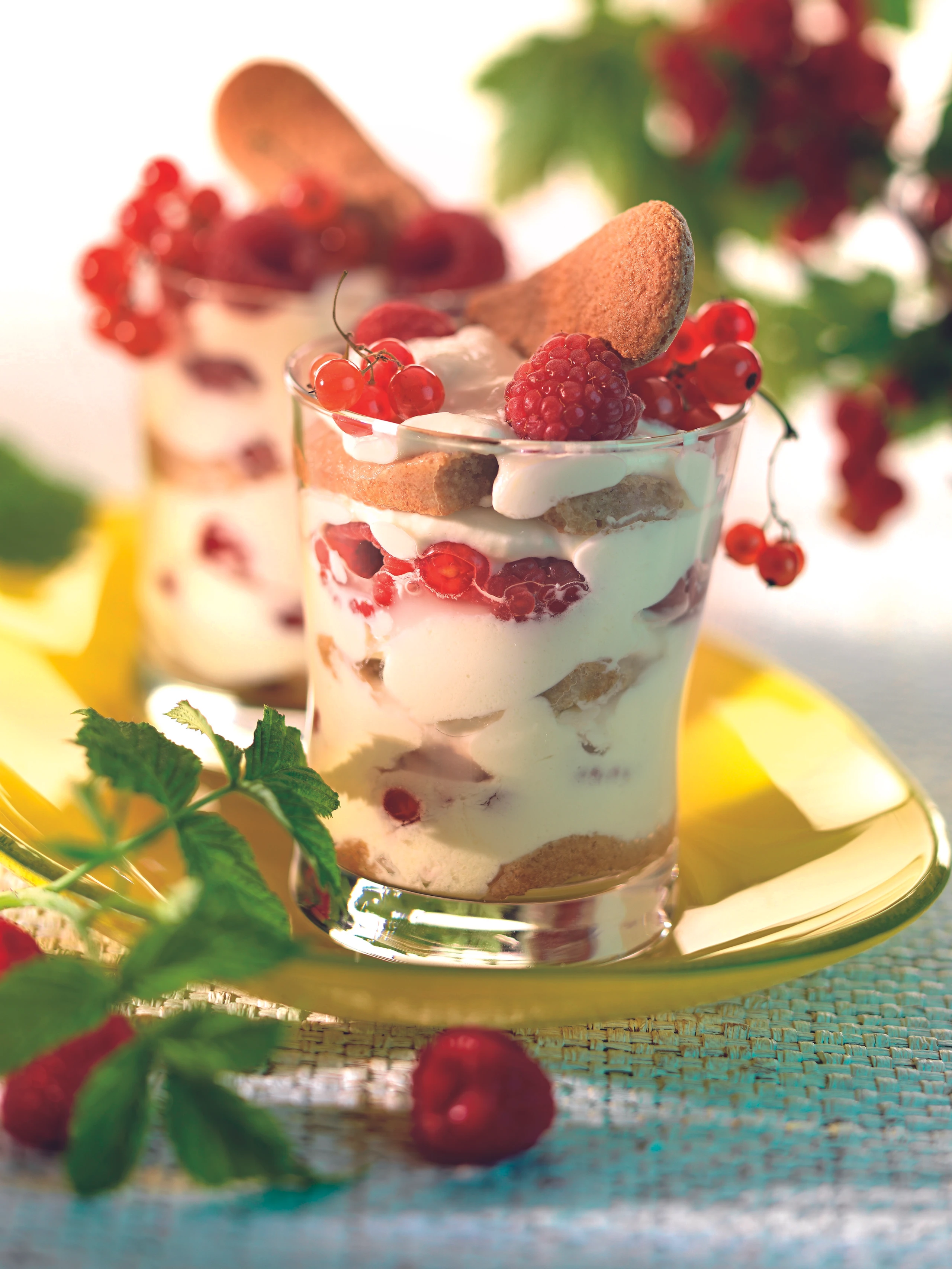 Himbeer-Ribisel-Tiramisu