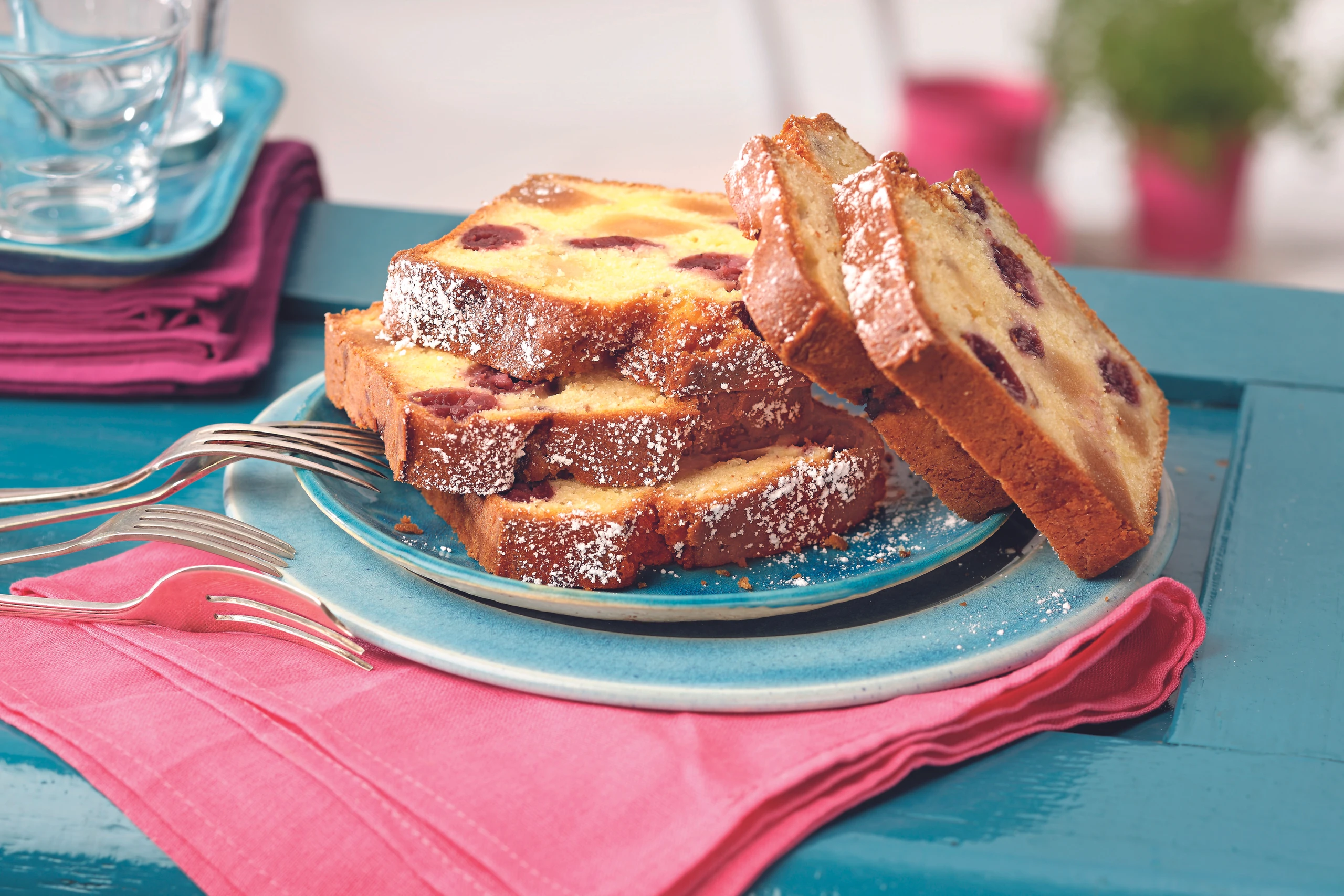 Kirschen-Marzipankuchen