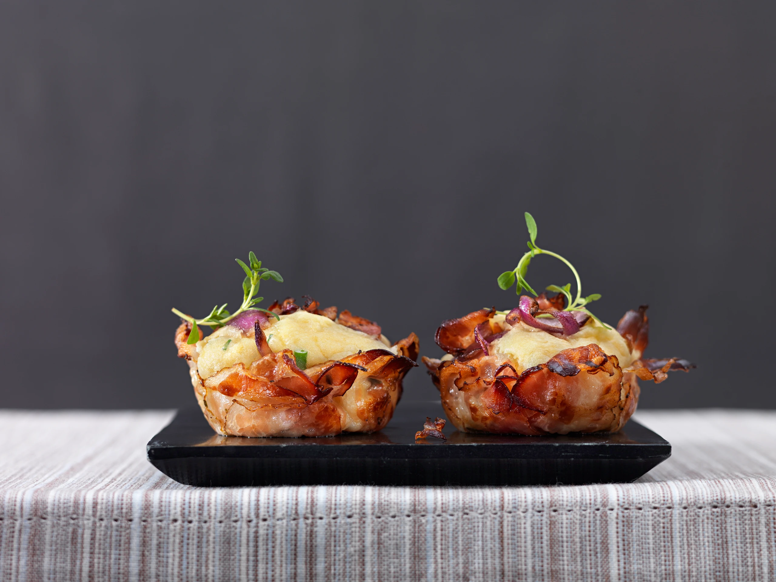 Speck-Zwiebel-Muffins