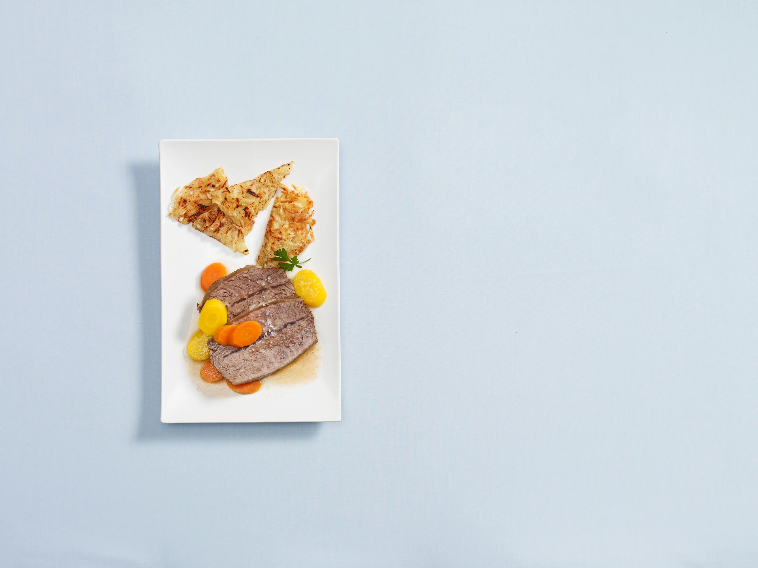 Gekochtes Schulterscherzel