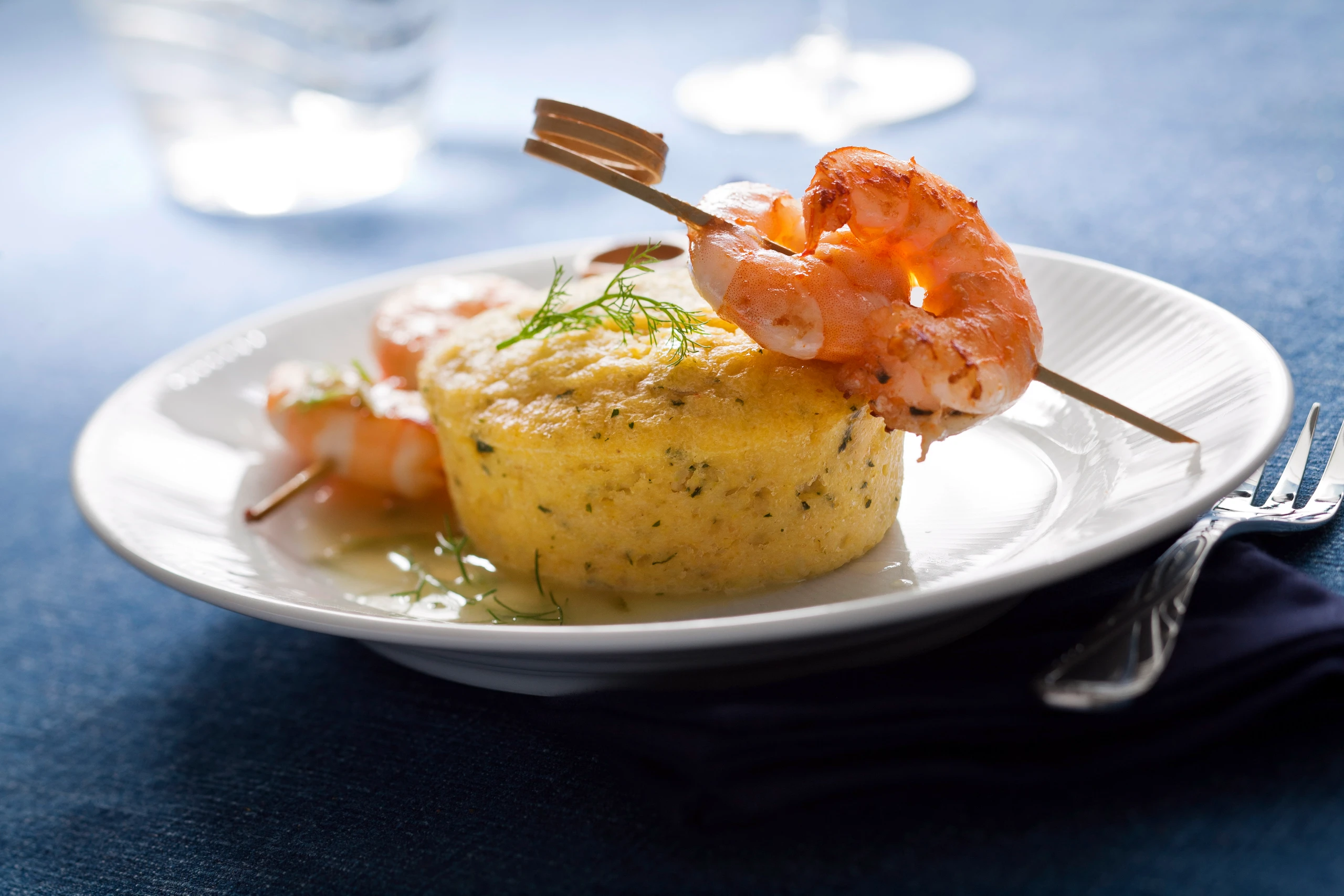 Fenchelauflauf mit Garnelen