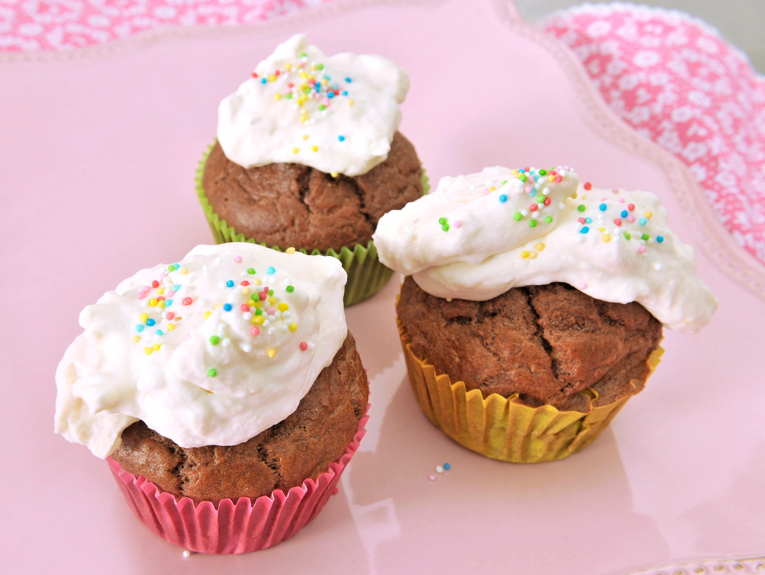 Bananen-Schoko-Cupcakes