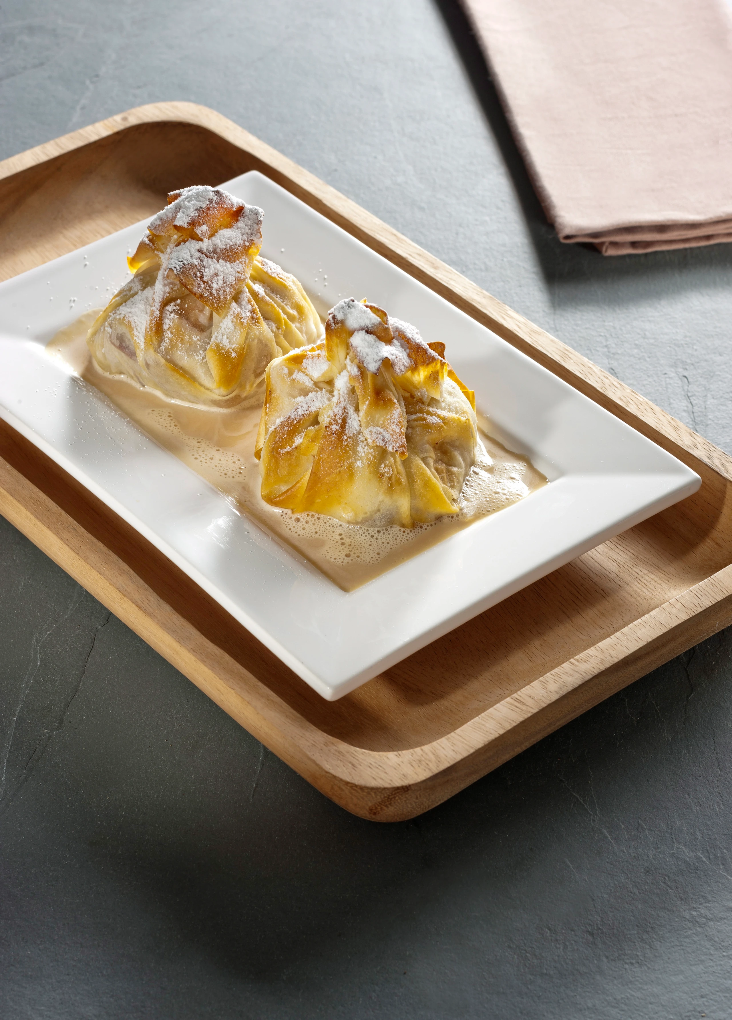 Dattel-Birnensäckchen