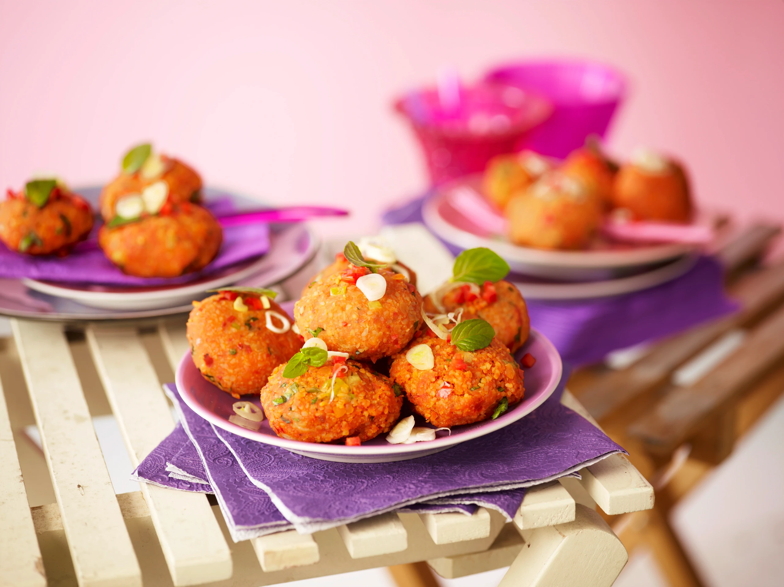 Türkische Rote-Linsen-Laibchen