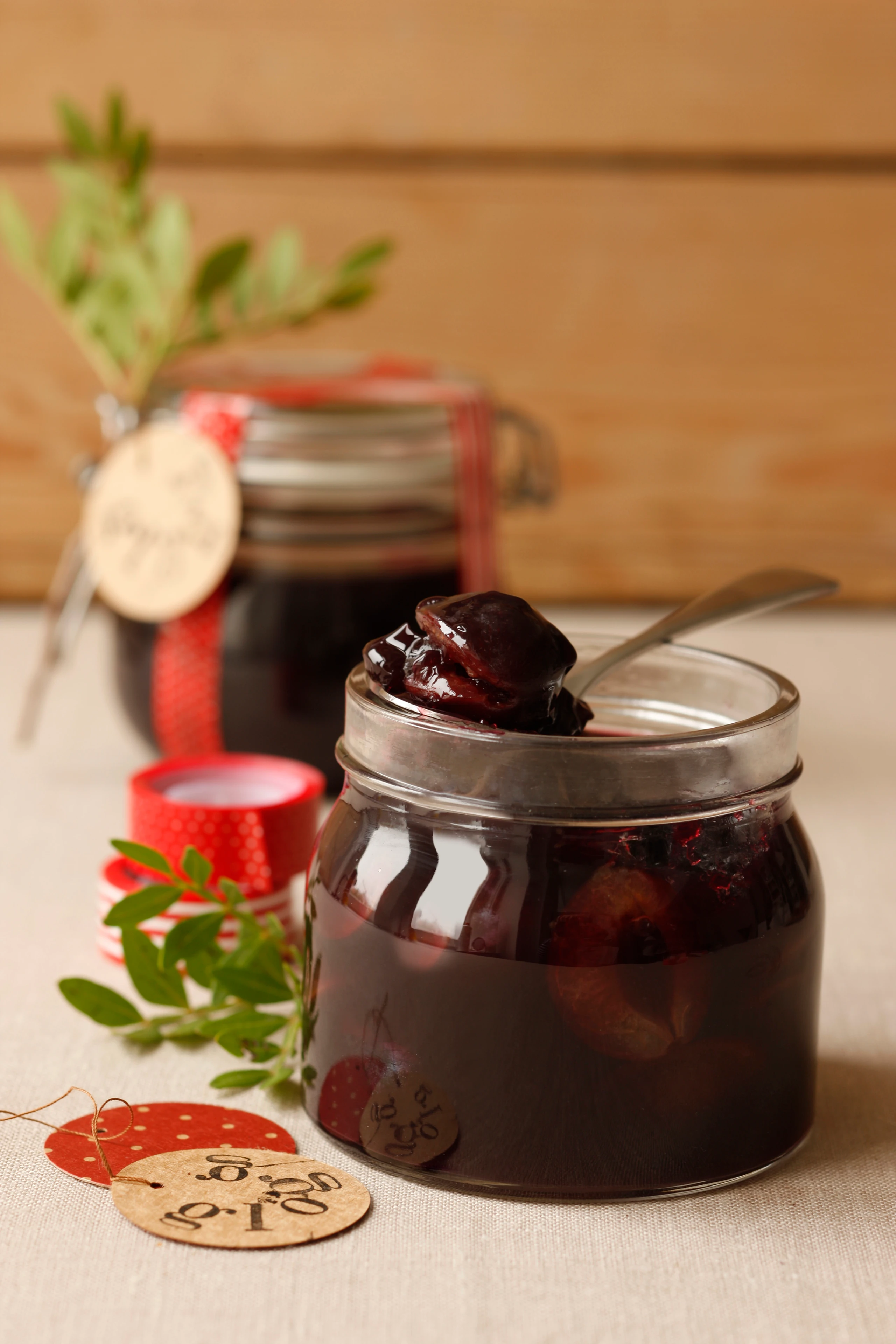 Zwetschken-Glühweingelee