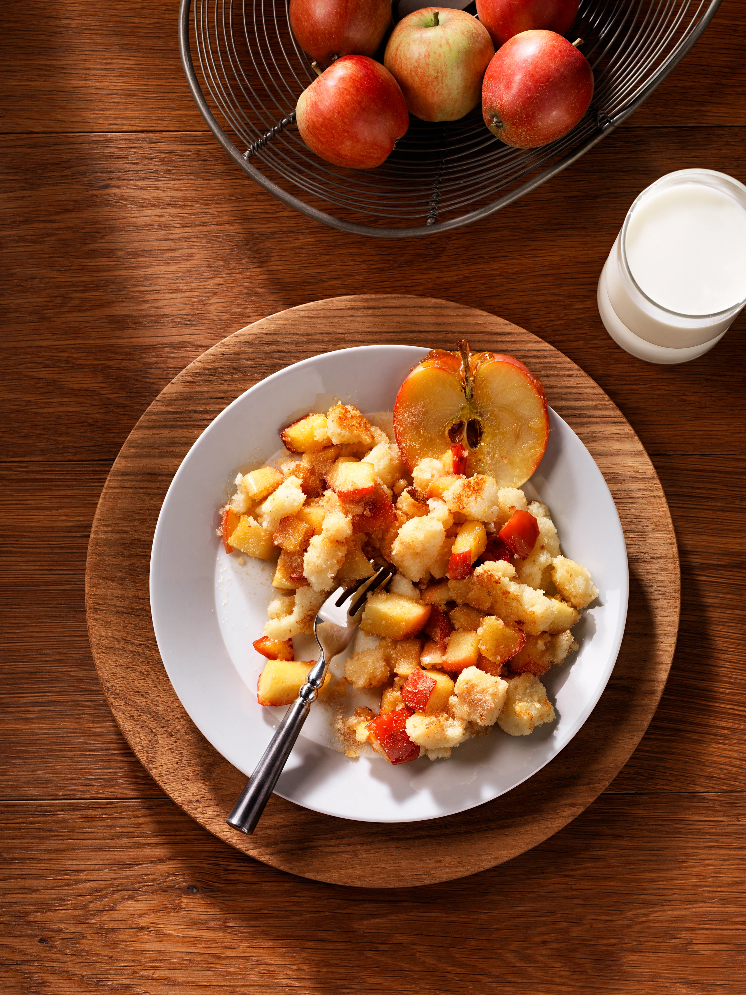 Apfel-Grießschmarren