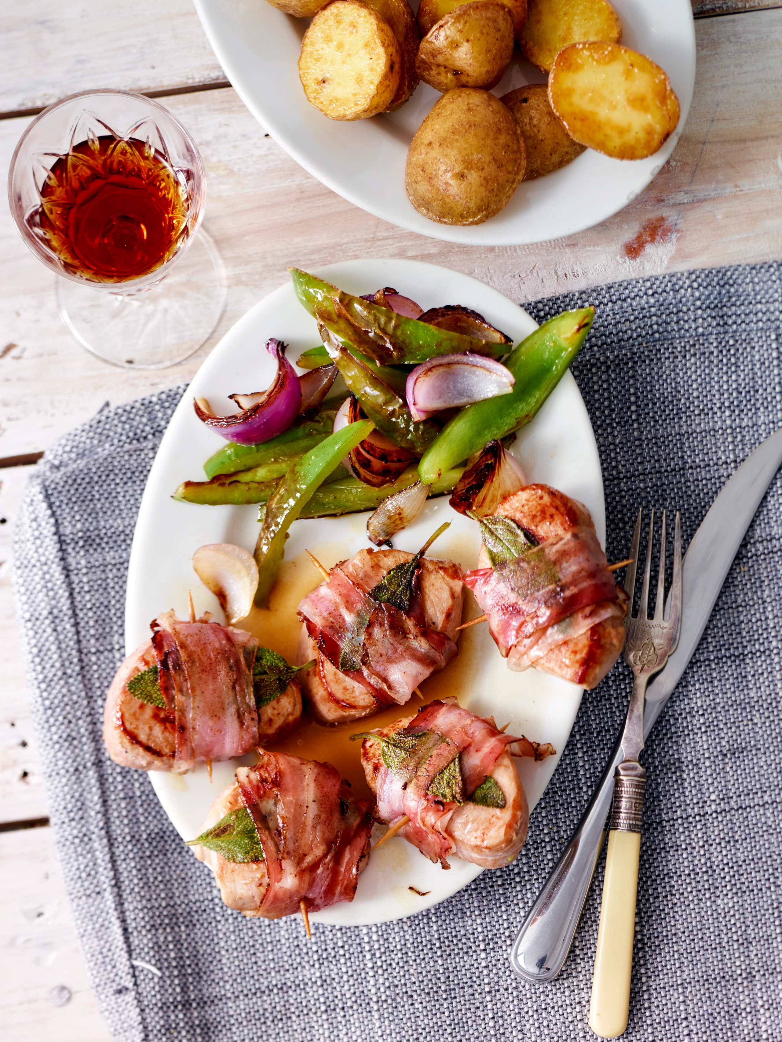 Saltimbocca vom Schwein