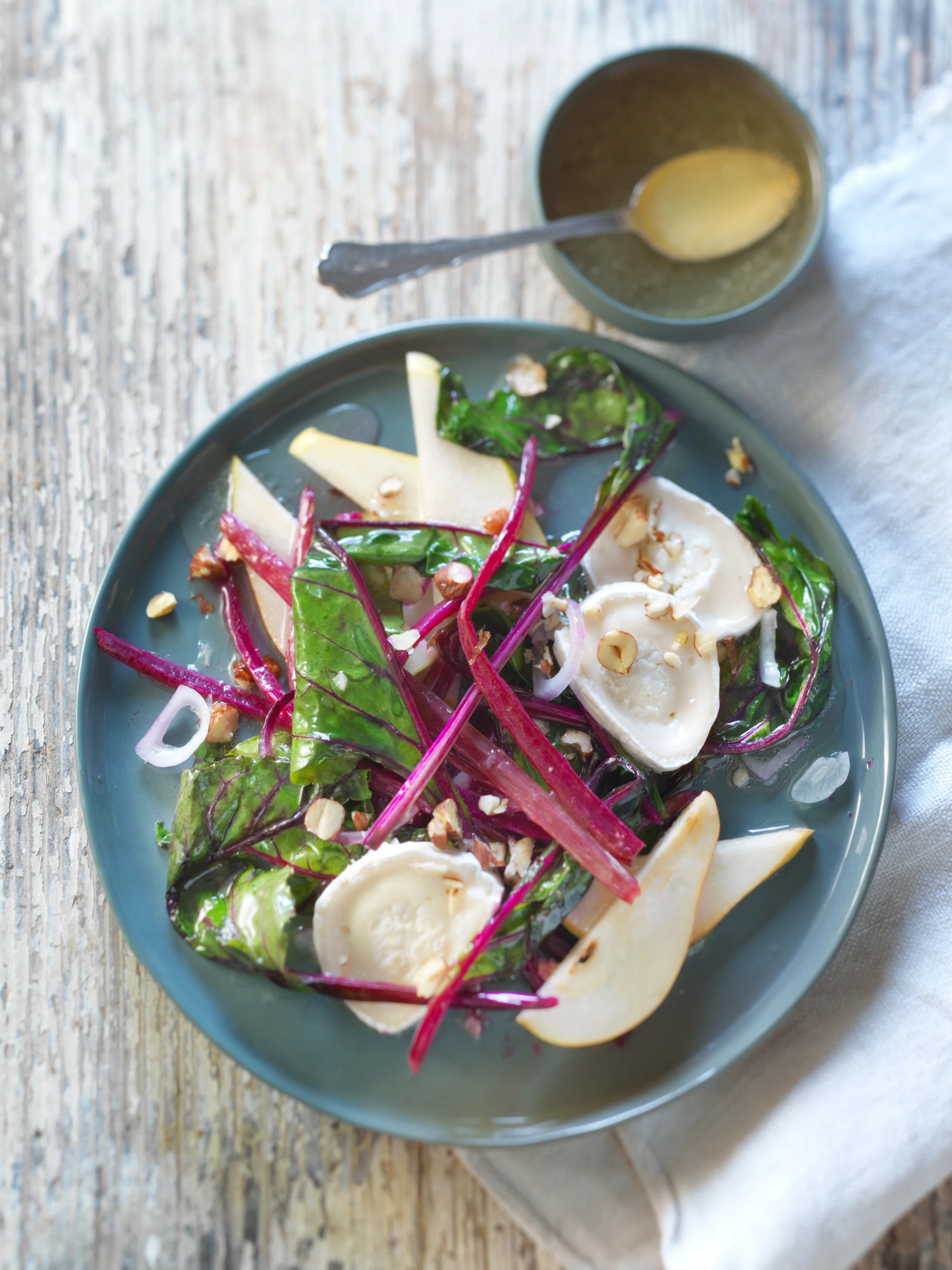 Salat von Rote-Rüben-Blättern