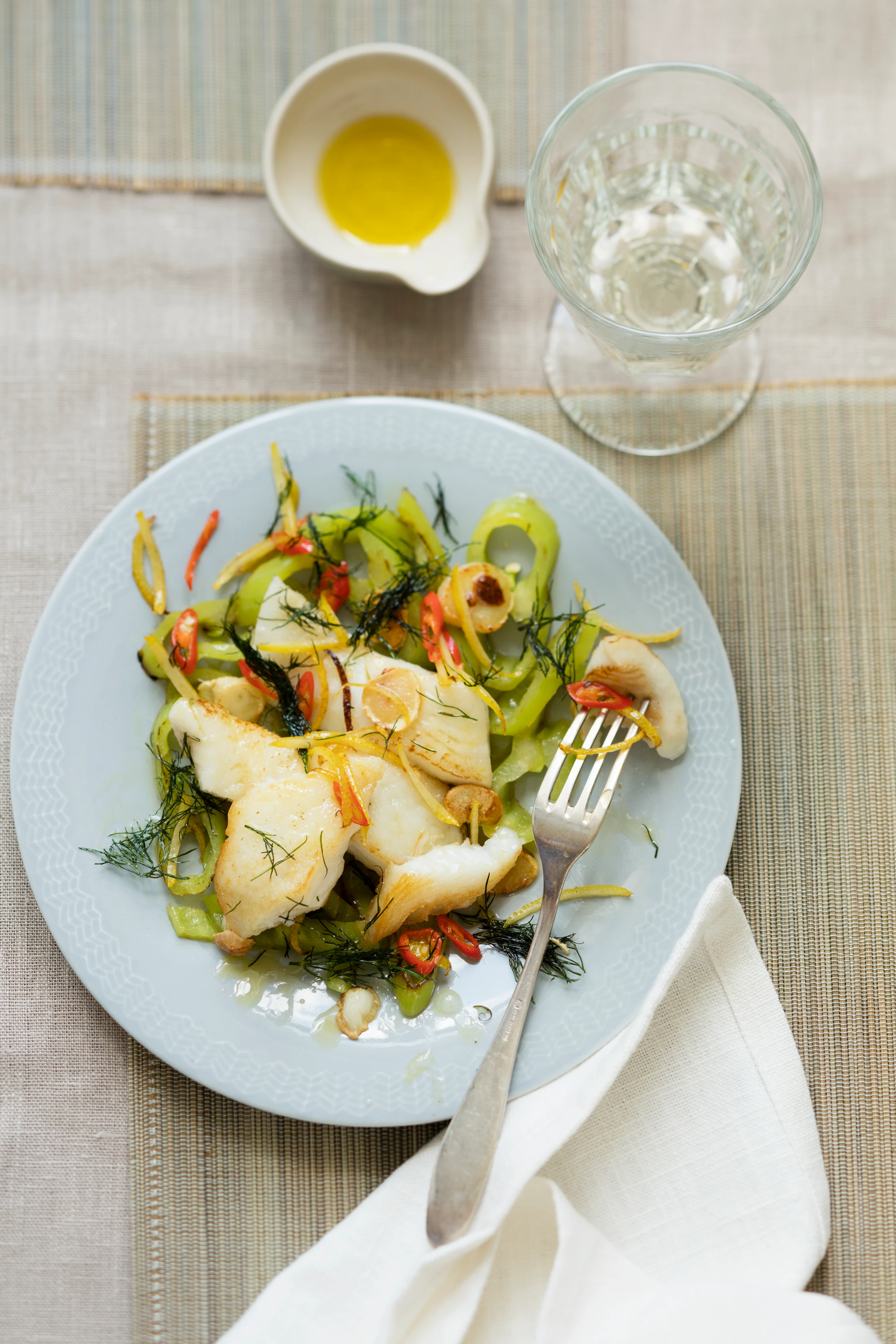 Fischfilets mit Spitzpaprika