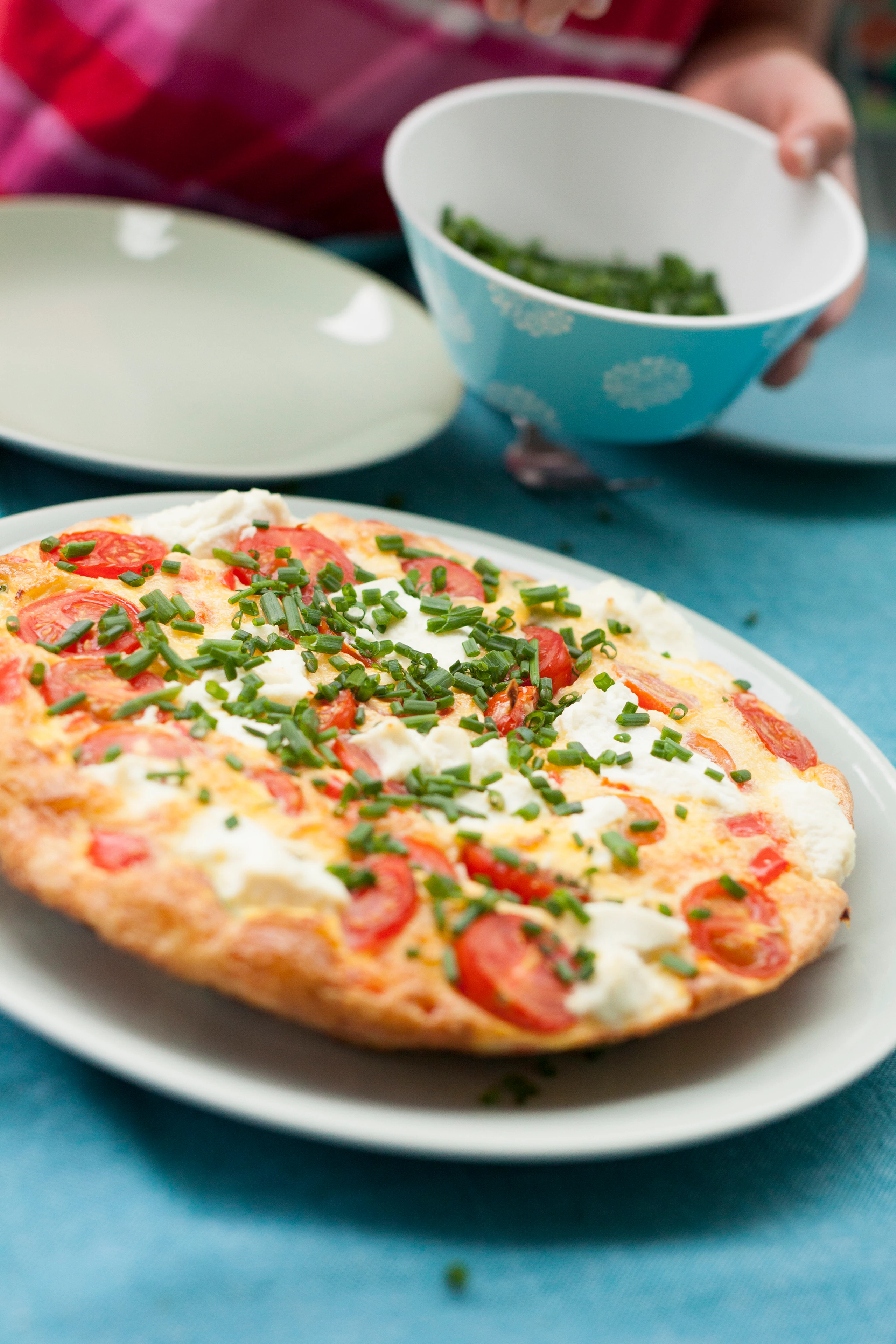 Gemüse-Frittata mit Ricotta