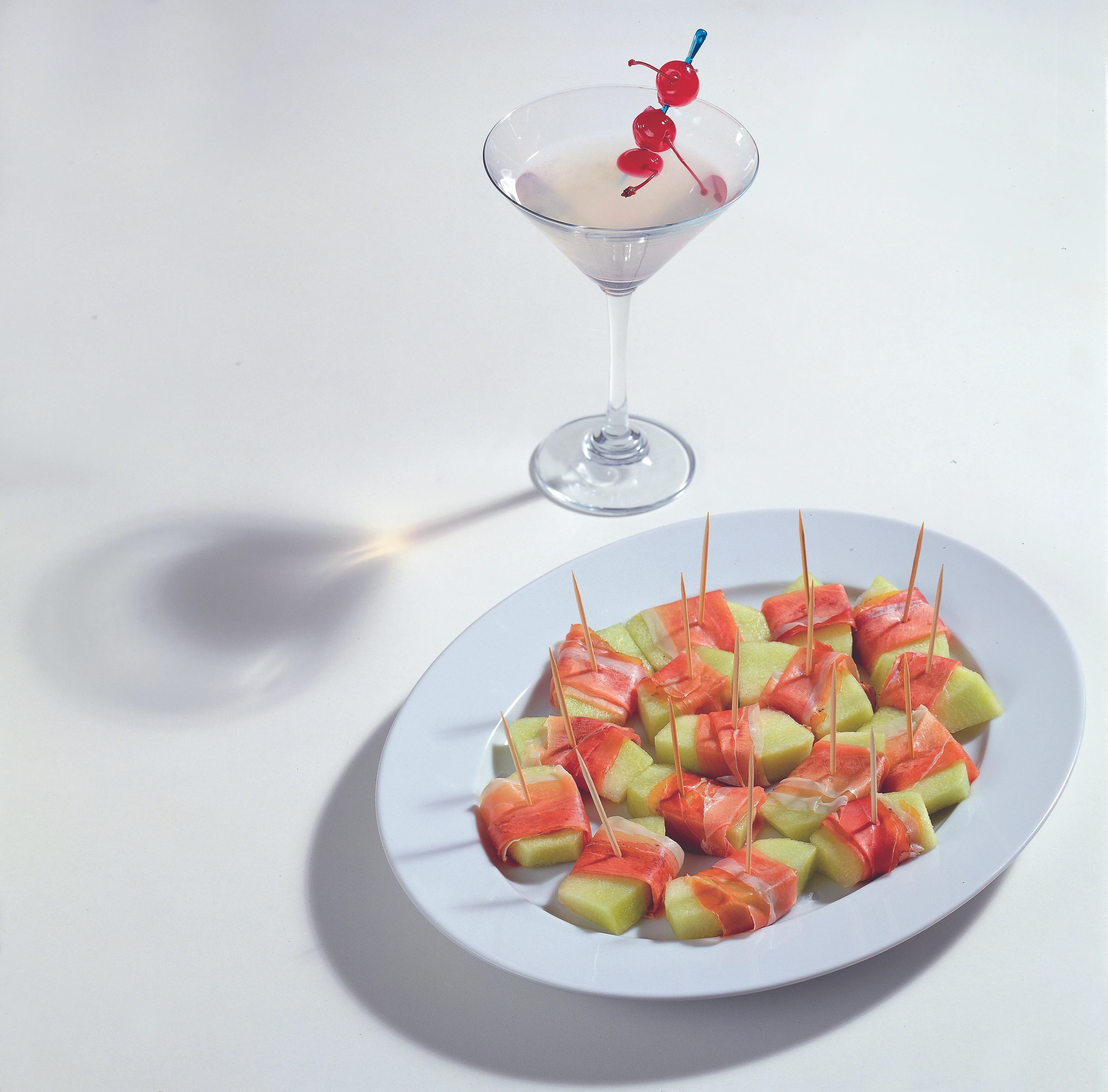 Melone mit Rohschinken