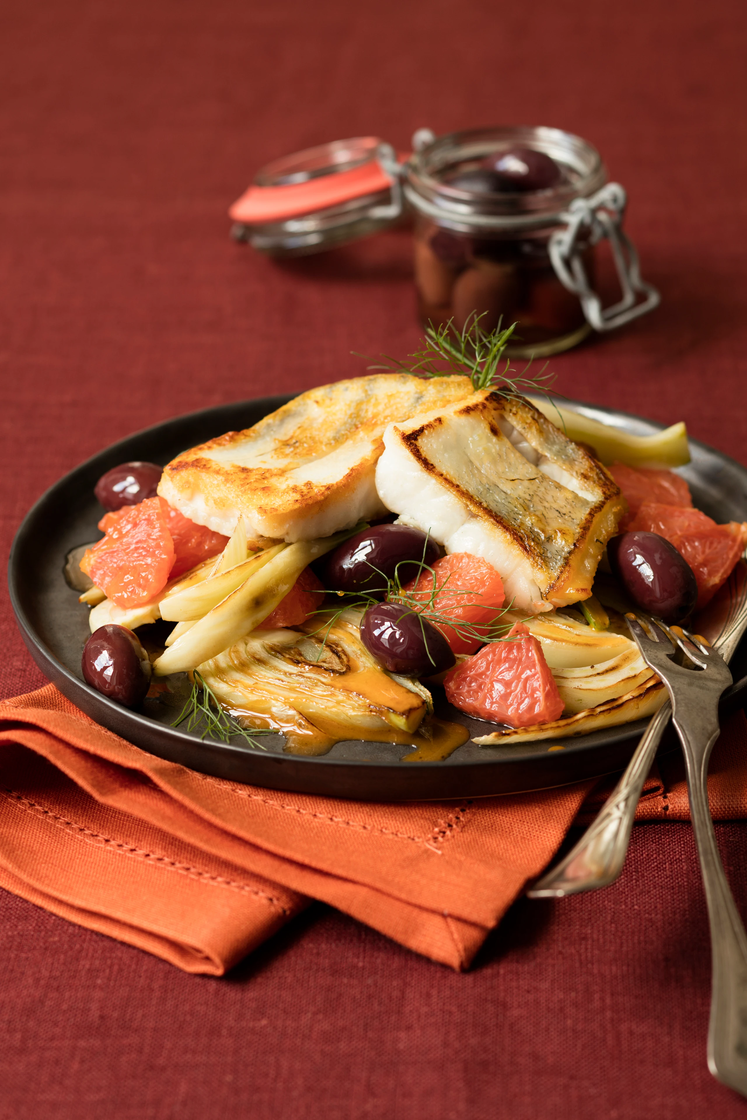 Zanderfilet mit Fenchelgemüse