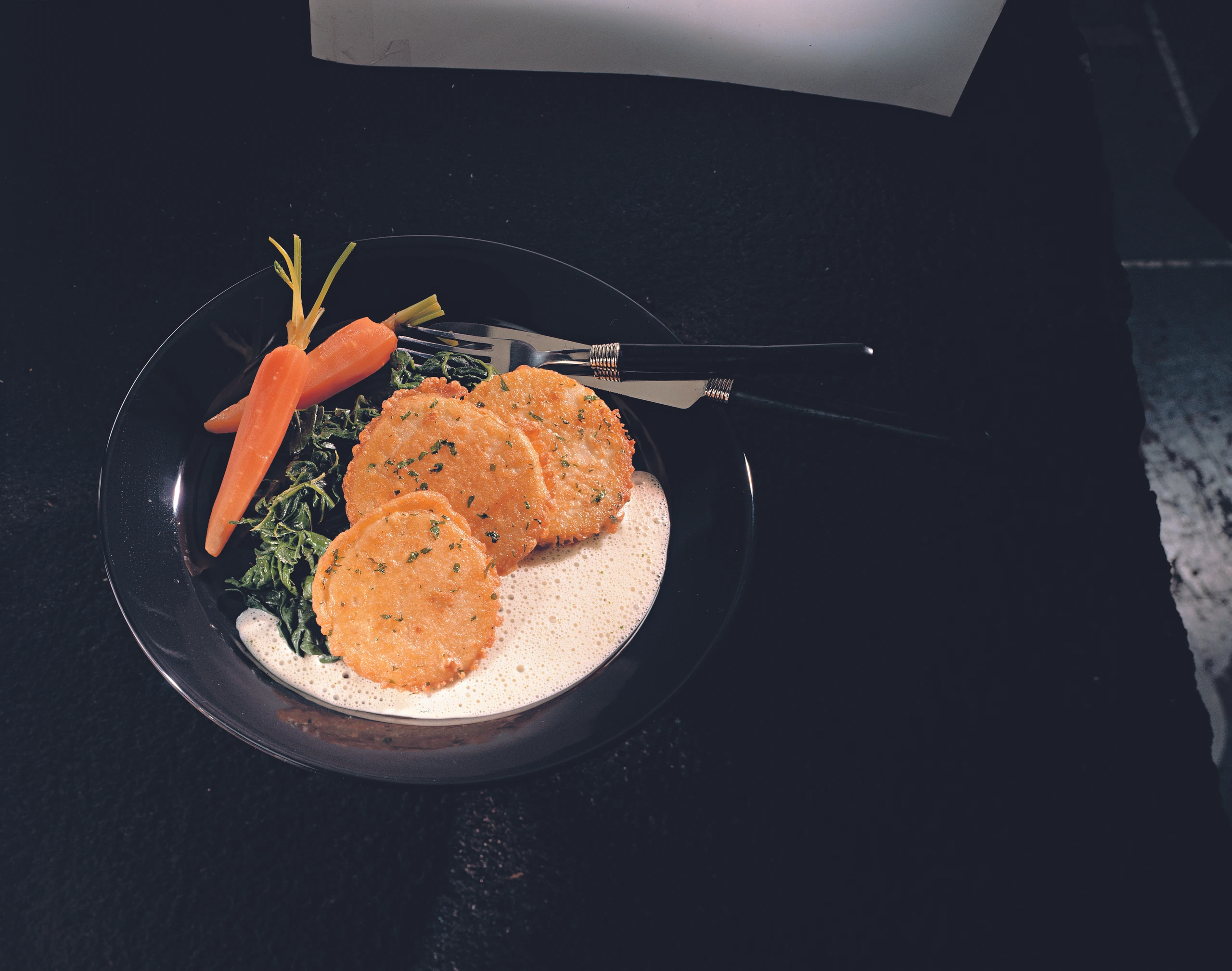 Kohlrabi-Schnitzerl mit Schnittlauchsauce