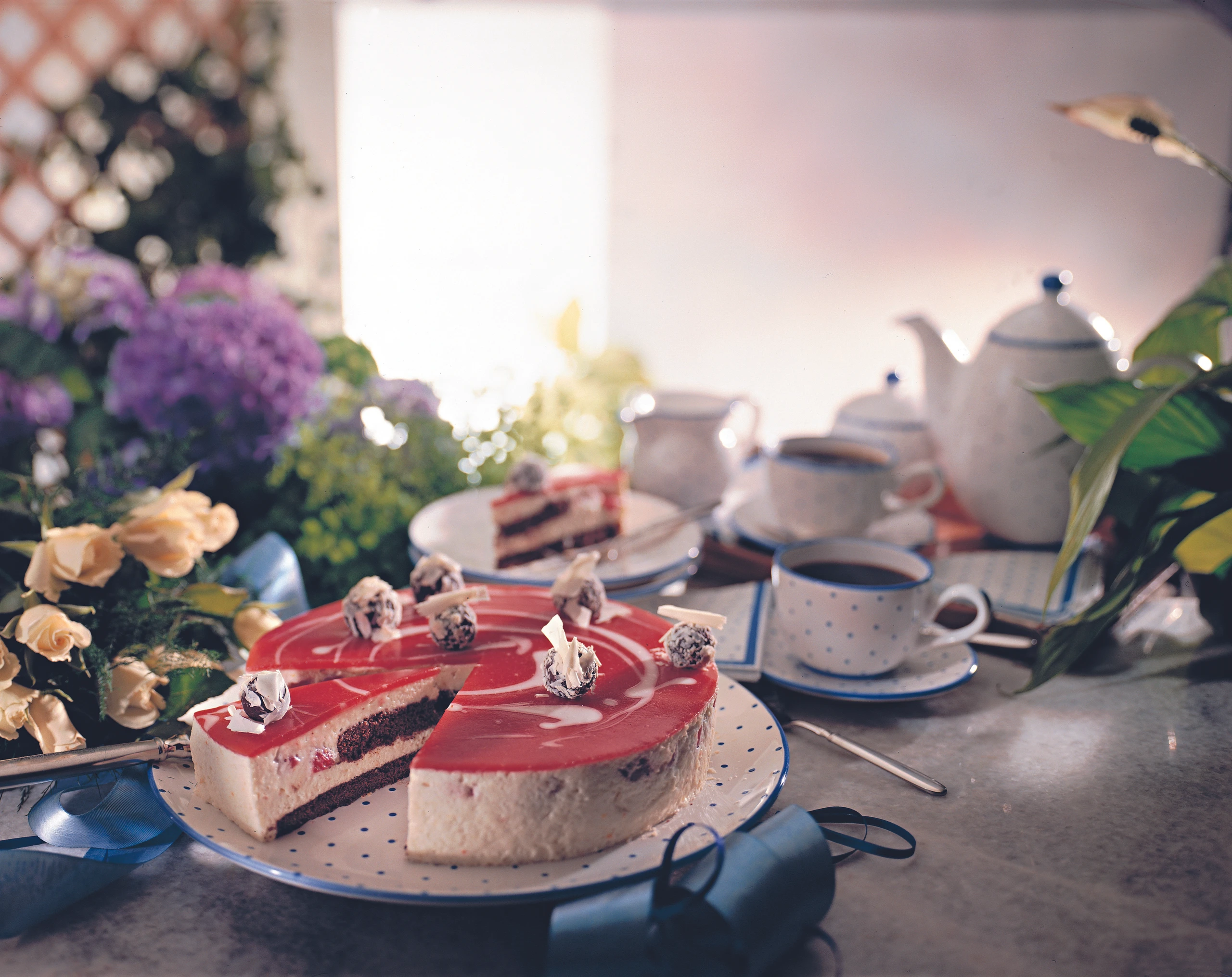 Erdbeer-Grieß-Torte