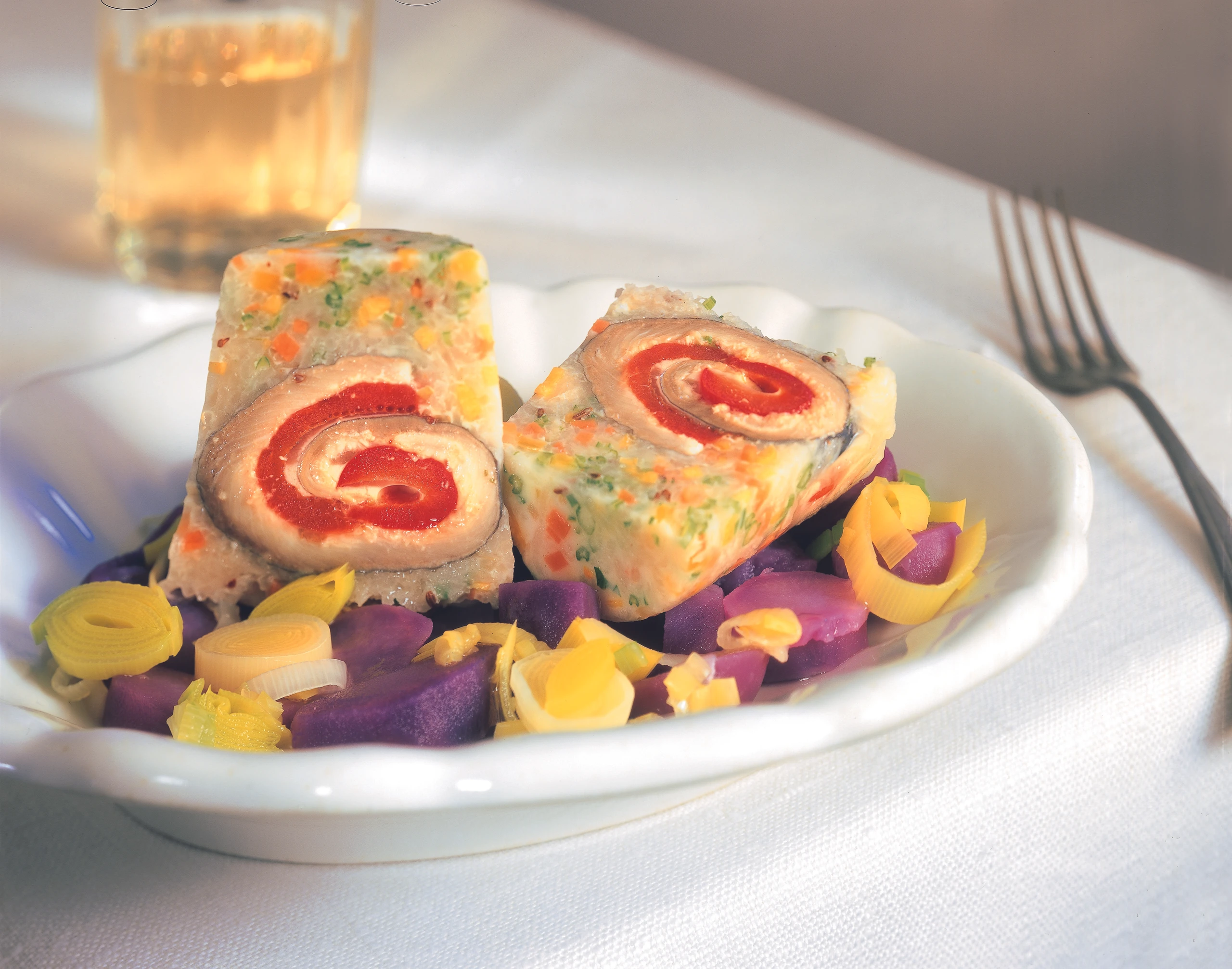 Bismarck Heringsrolle mit sauren Rüben