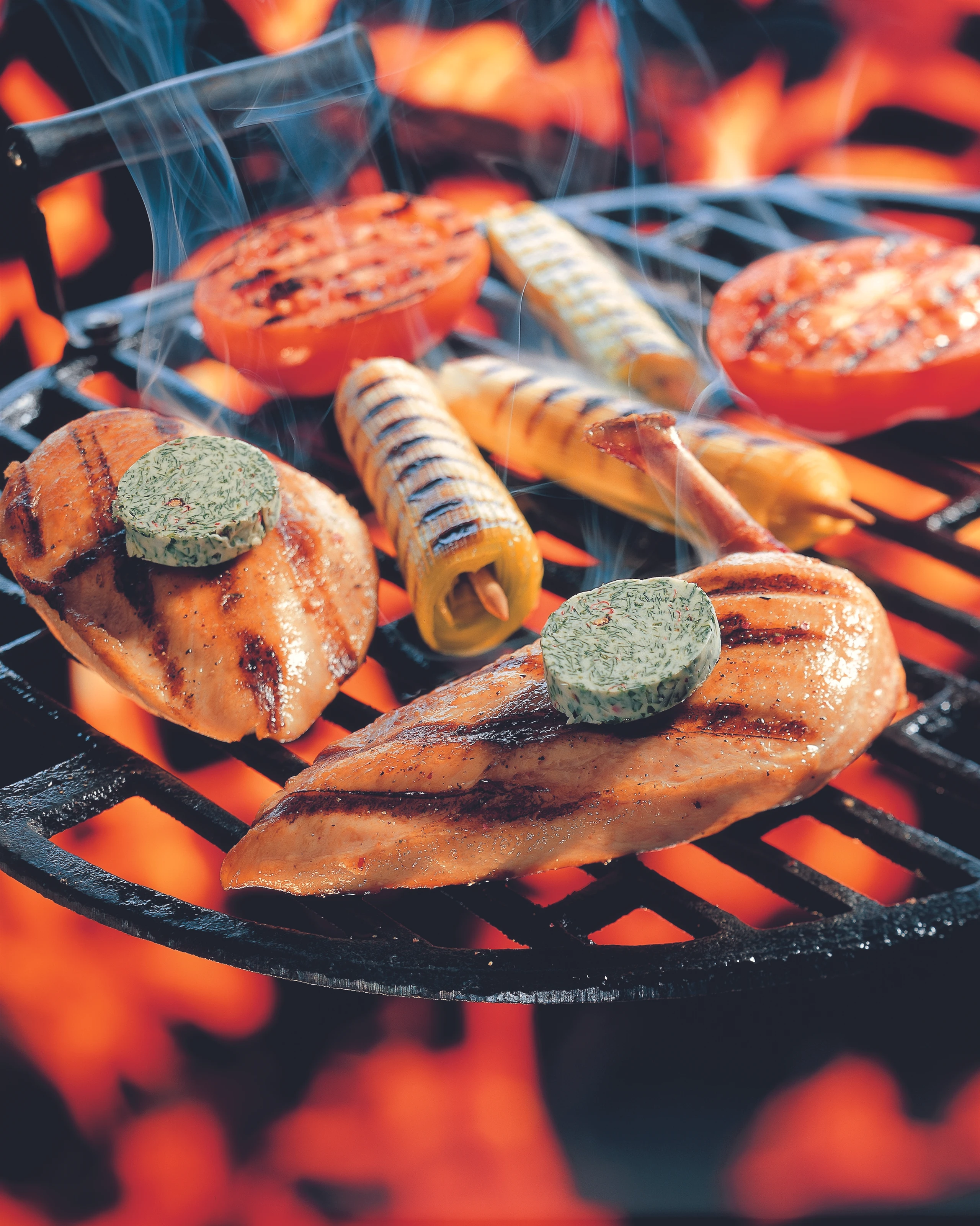 Hühnerfilets mit Petersilbutter