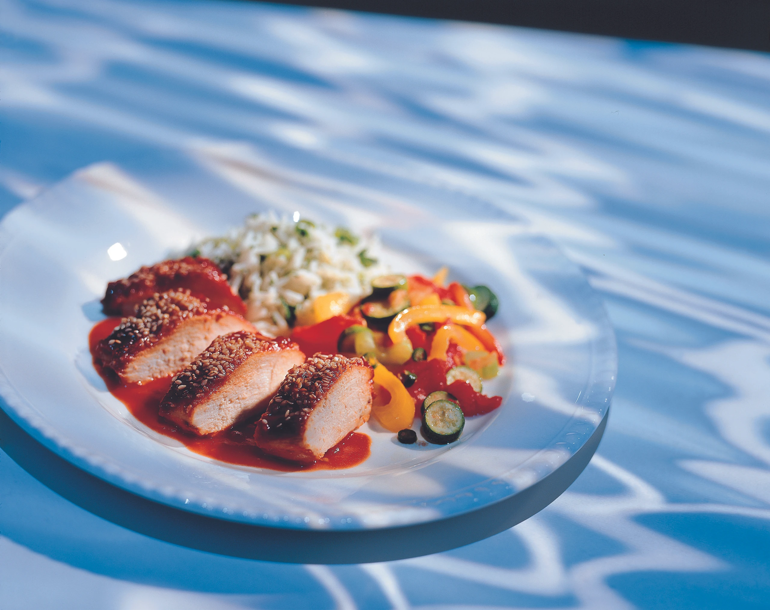 Kreolische Hühnerbrust