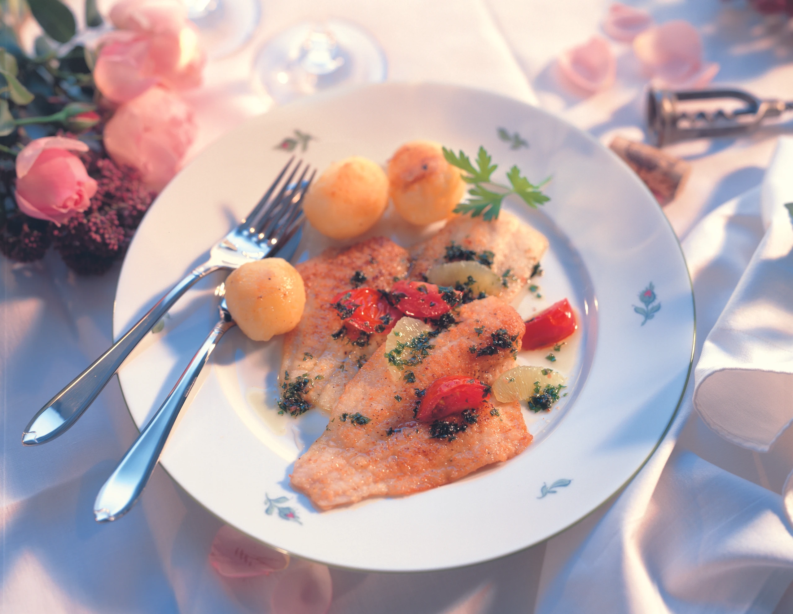 Schollenfilets nach Müllerin Art