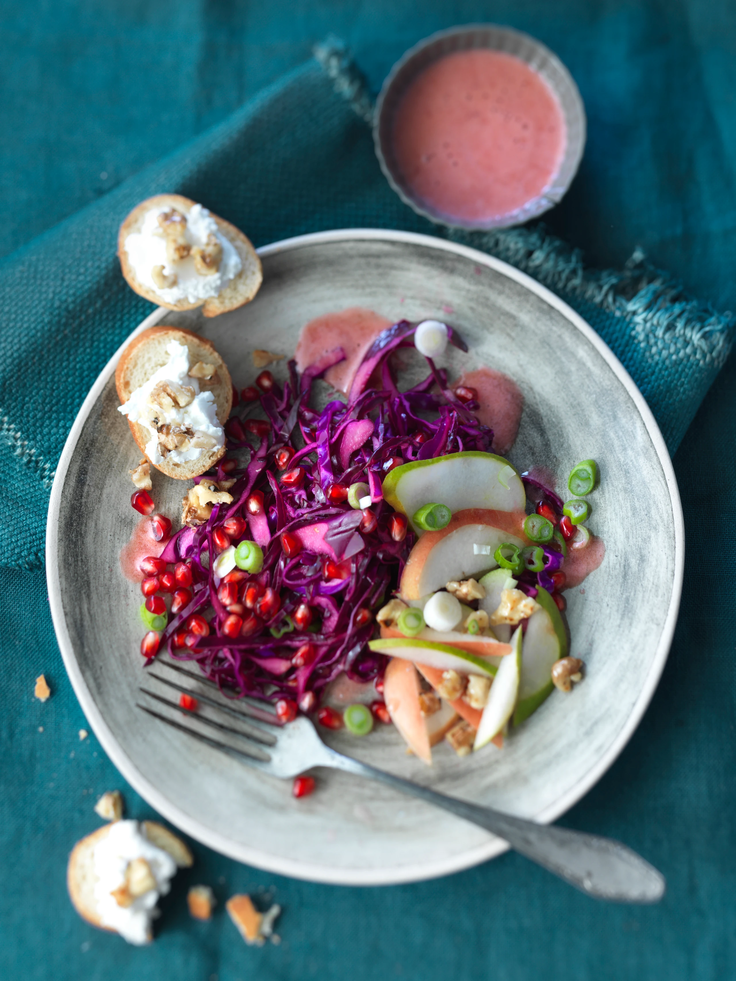 Rotkrautsalat mit Birnen