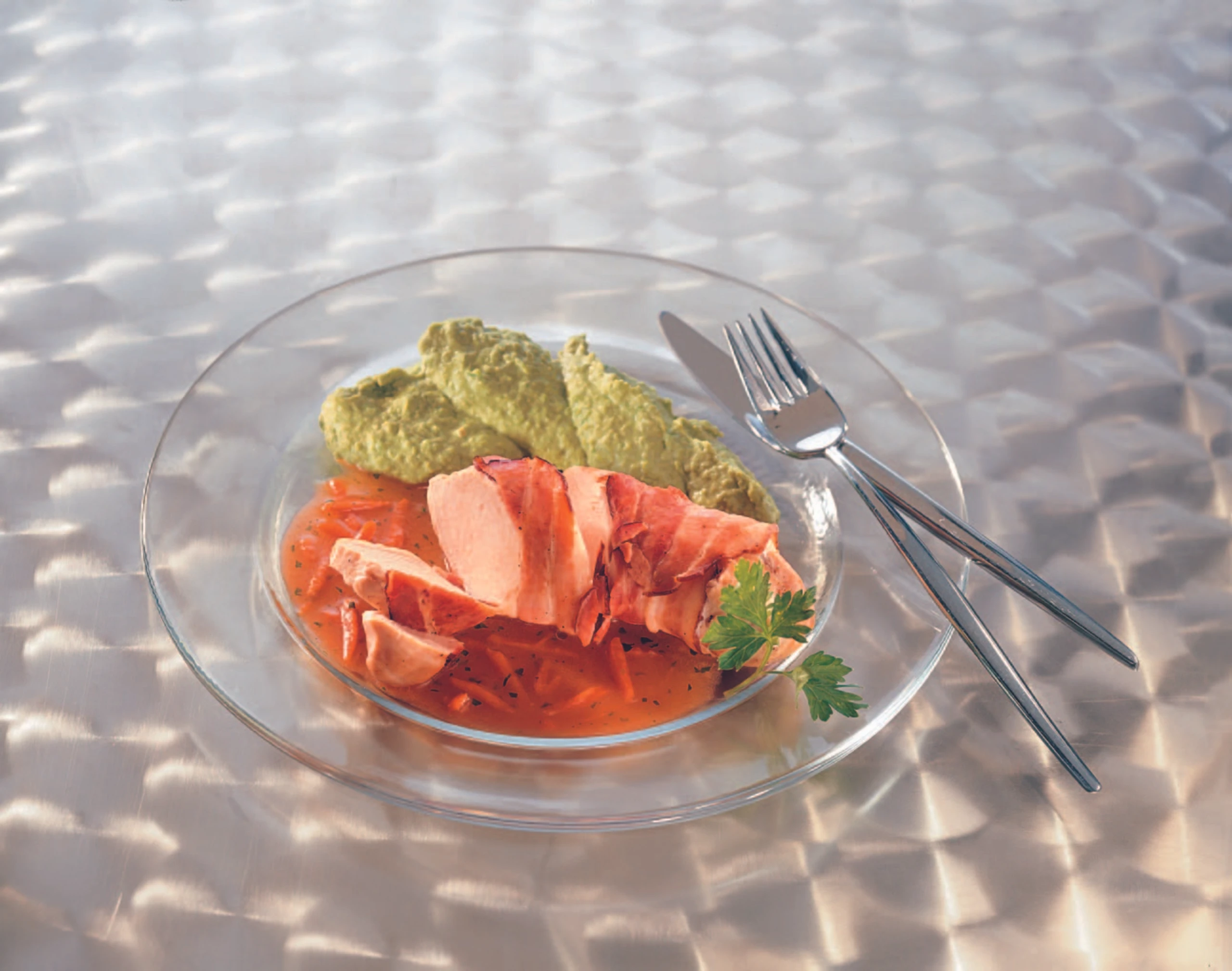 Hühnerfilets im Speckmantel