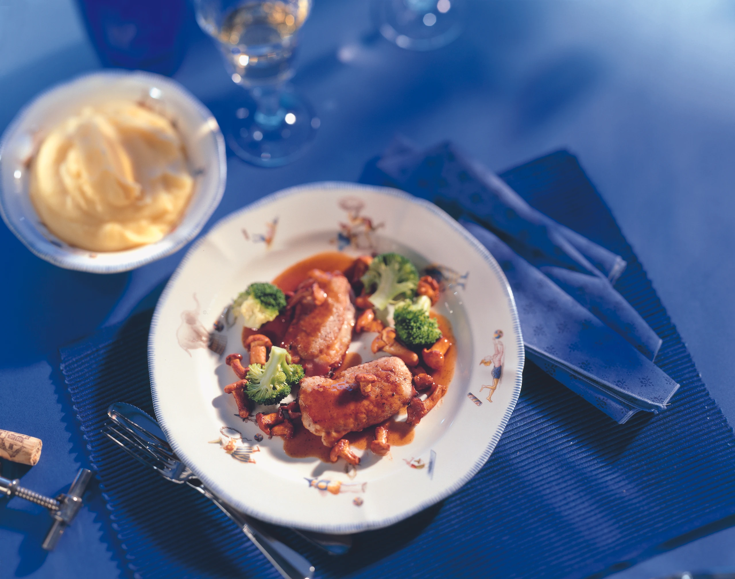 Gefüllte Minischnitzerl auf Prager Art