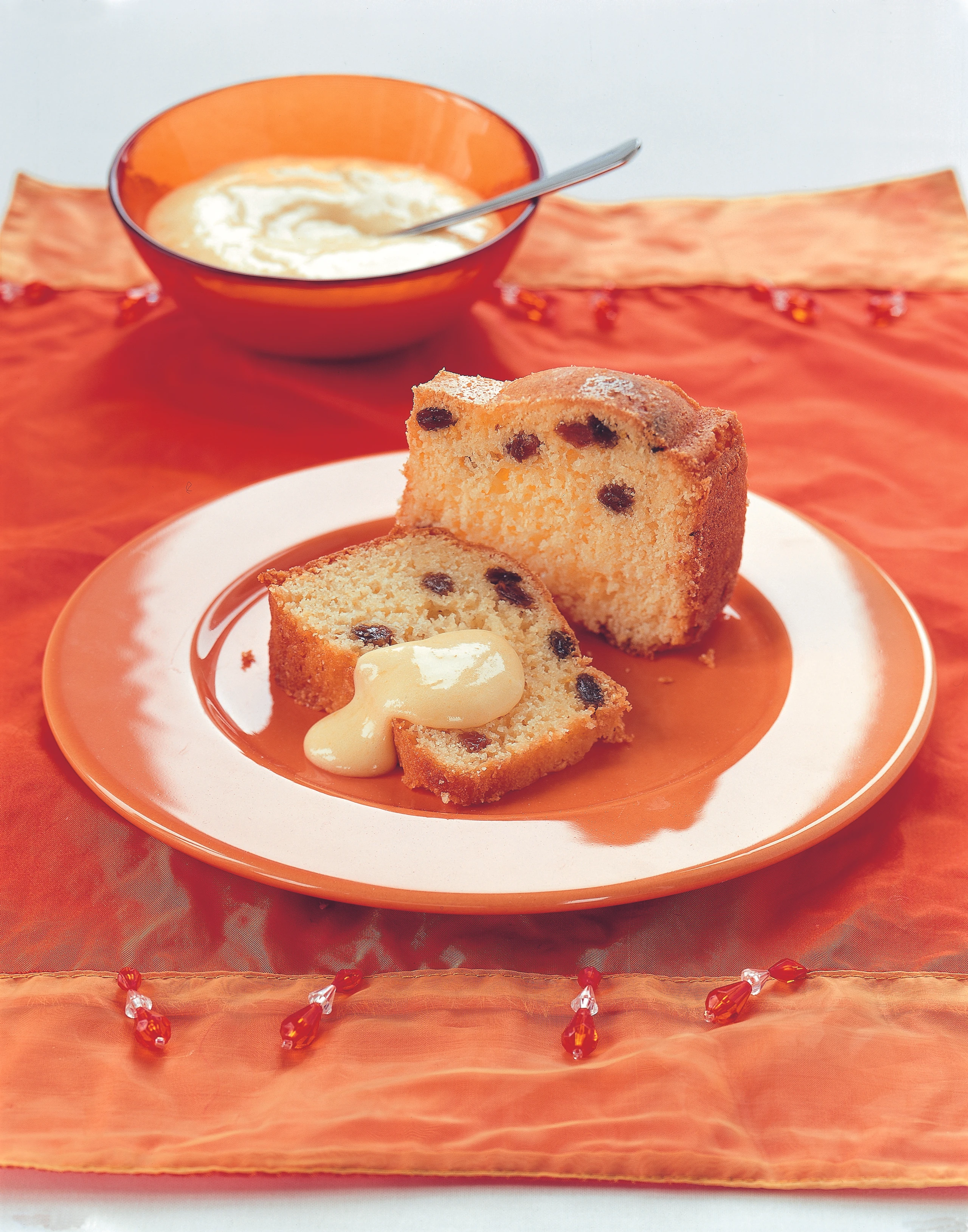 Lemon Pound Cake mit Lemon Curd