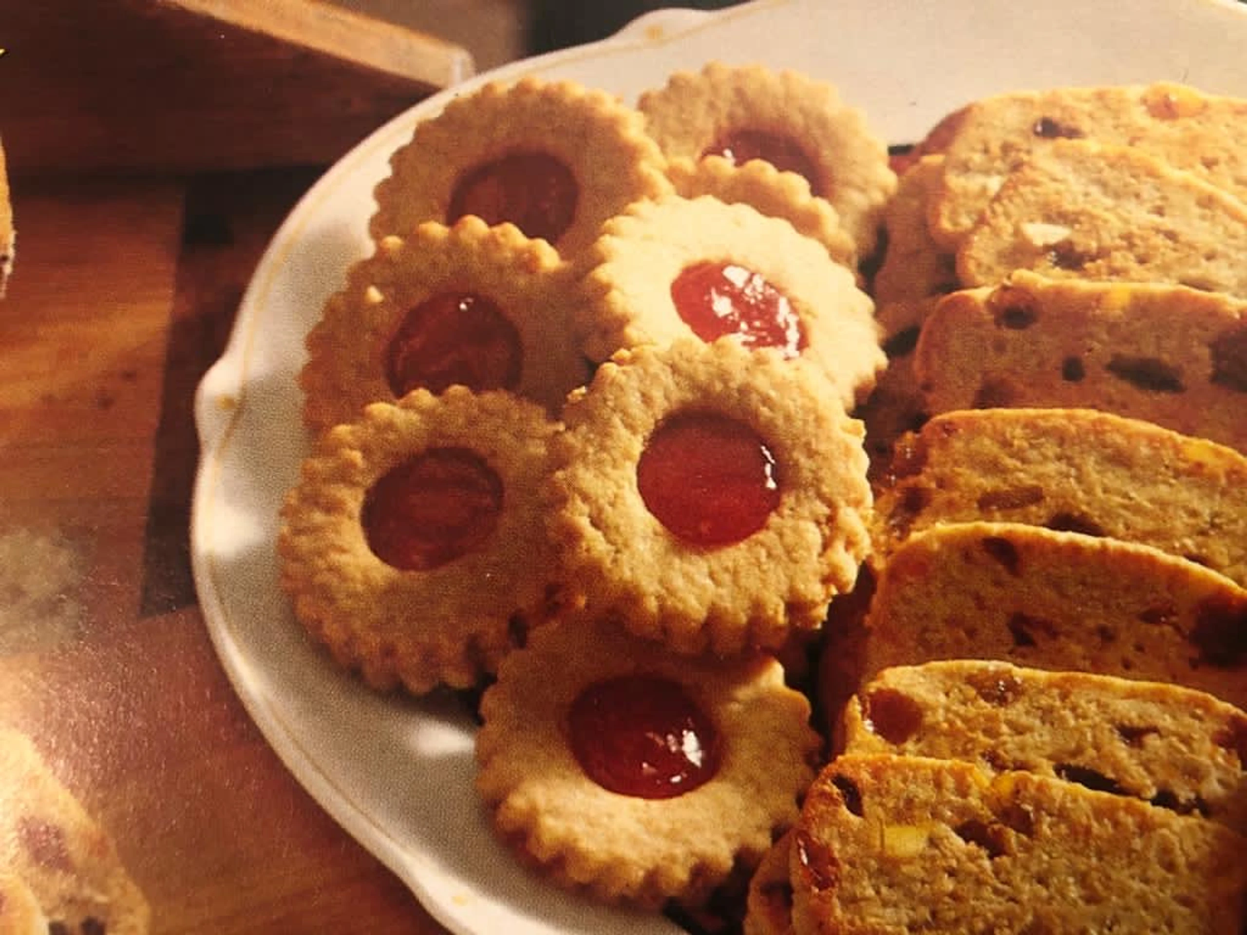 Linzeraugen mit Vollkornmehl