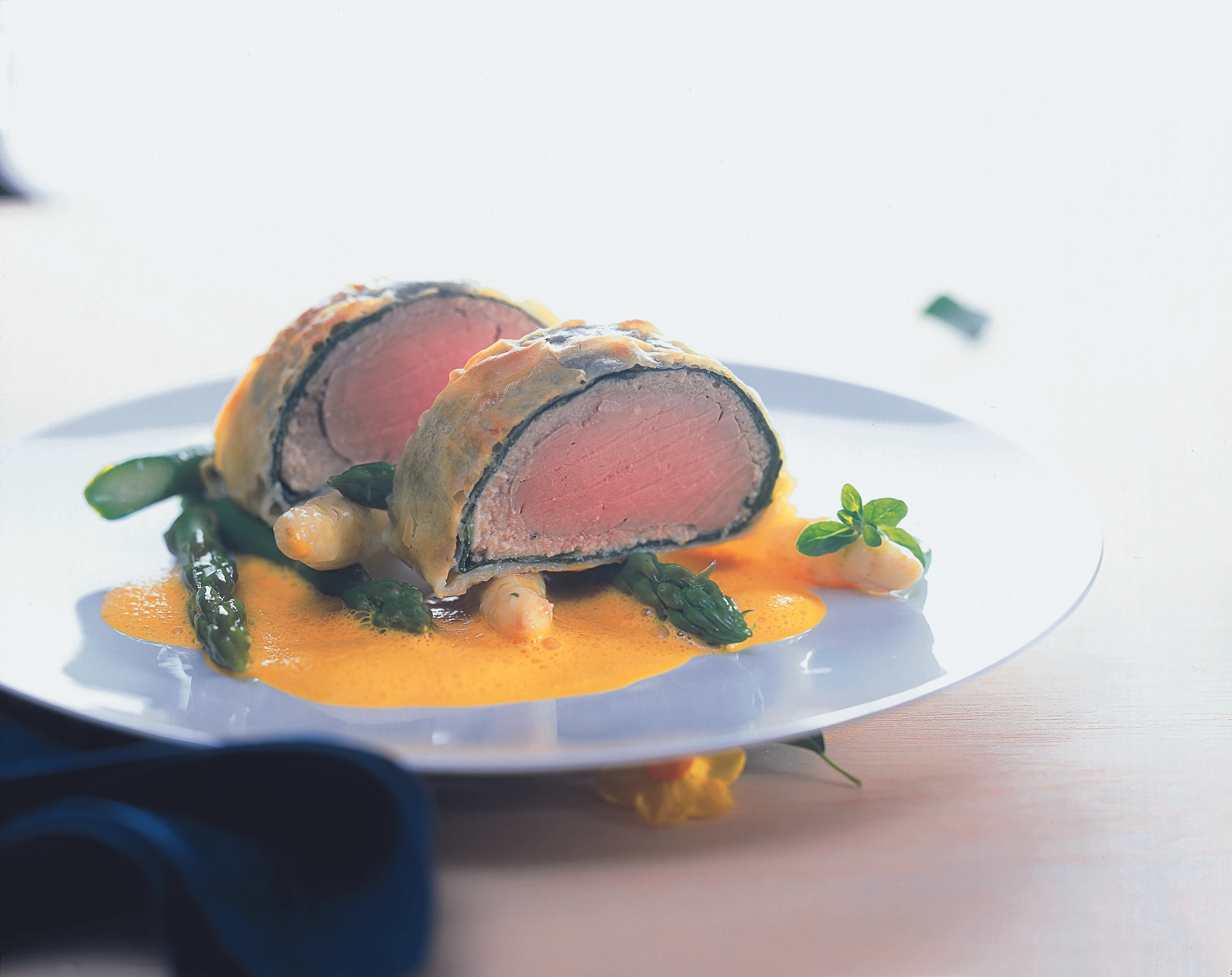 Schweinsfilet im Strudelblatt