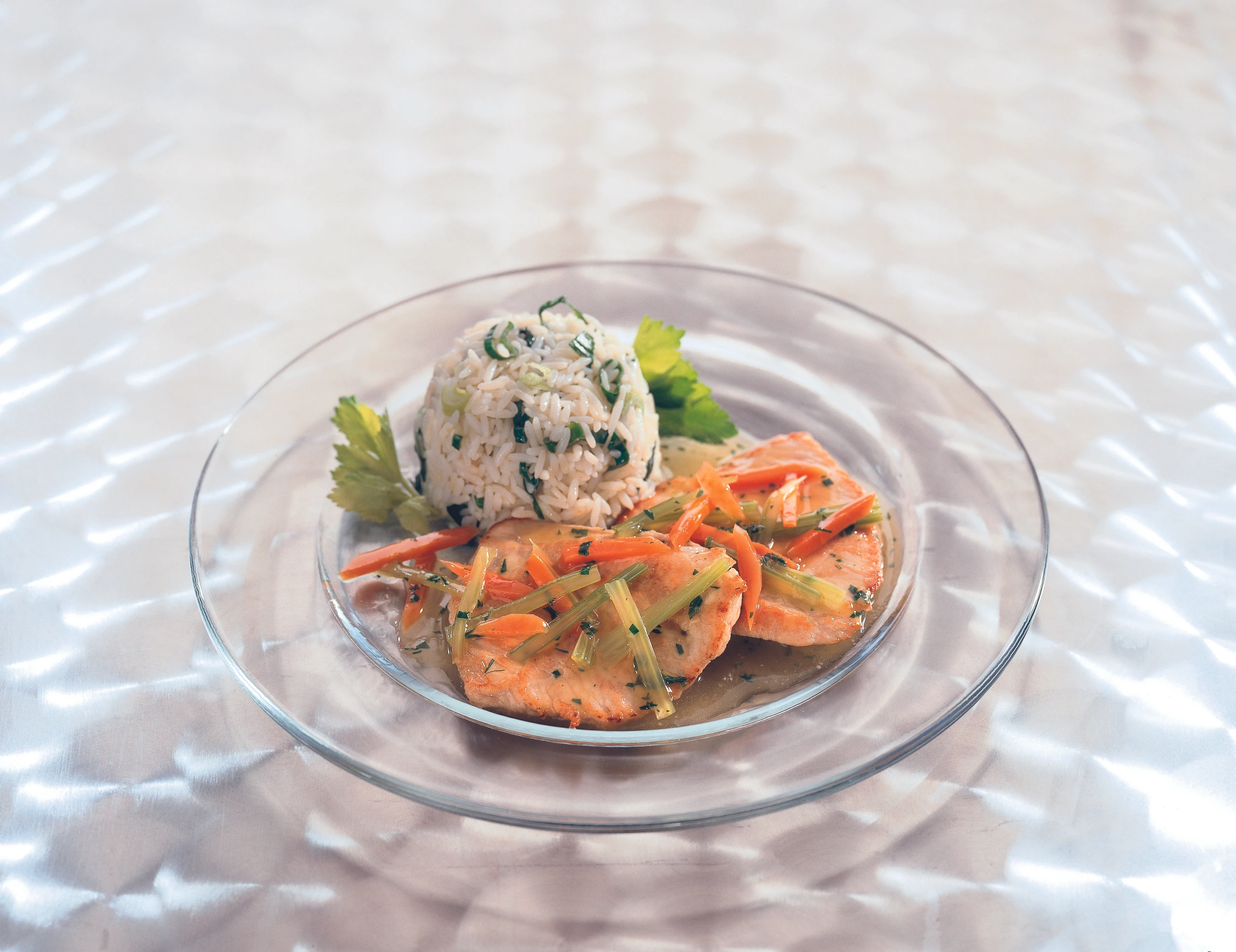 Zitronen-Schnitzerl mit Wurzelgemüse