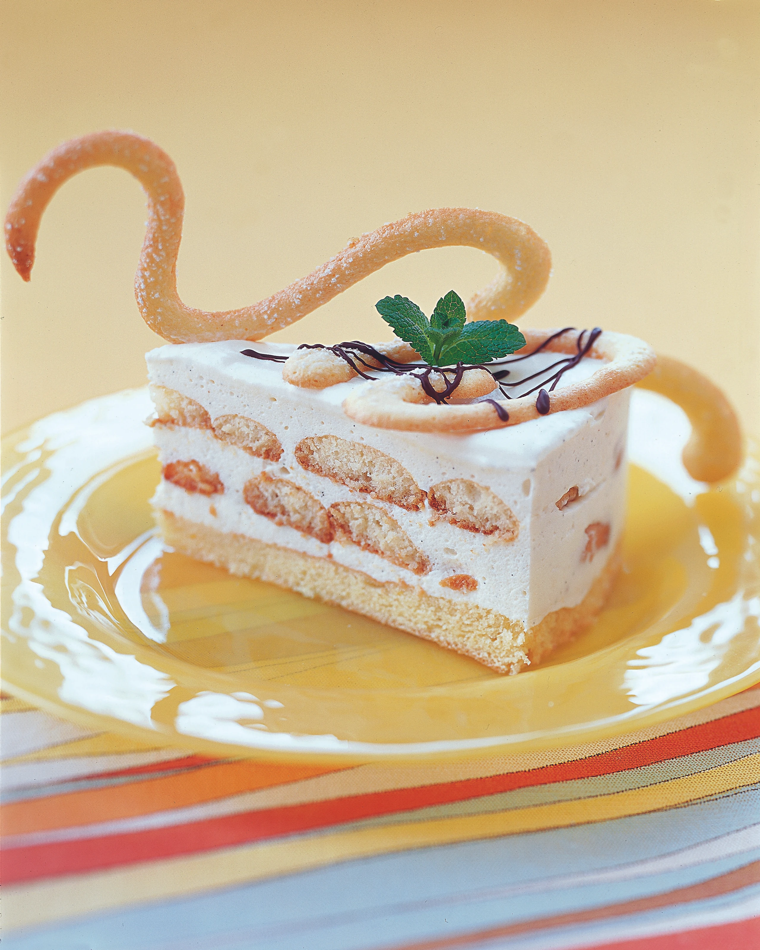 Malakofftorte mit selbstgemachten Biskotten